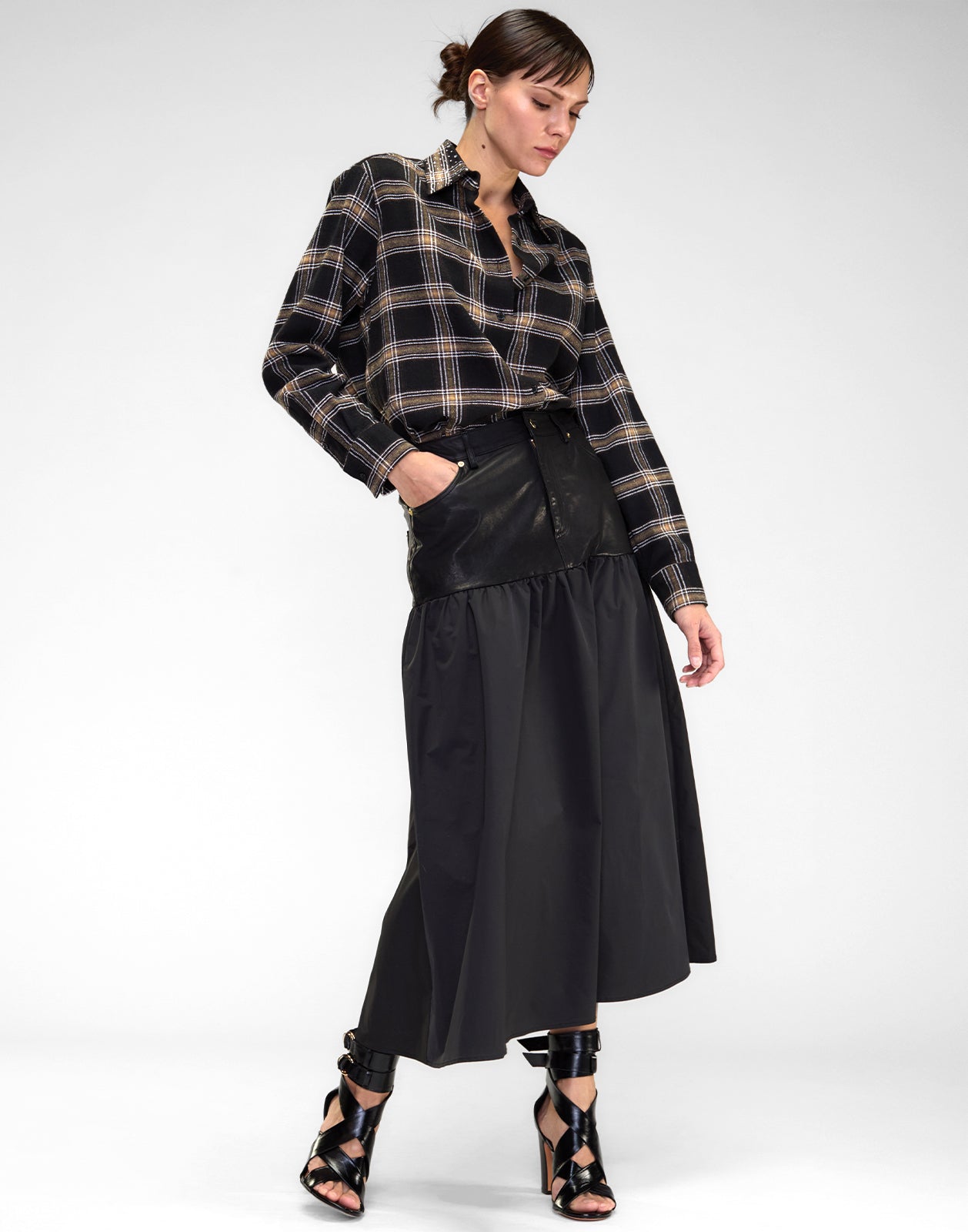 Cynthia Rowley Rocky Flannel Shirt