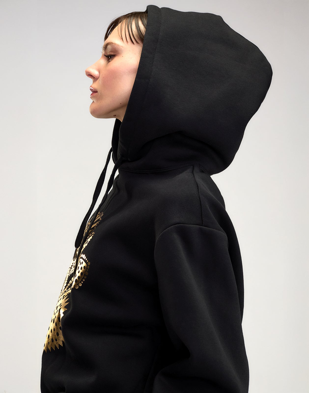Cynthia Rowley Heart of Gold Hoodie