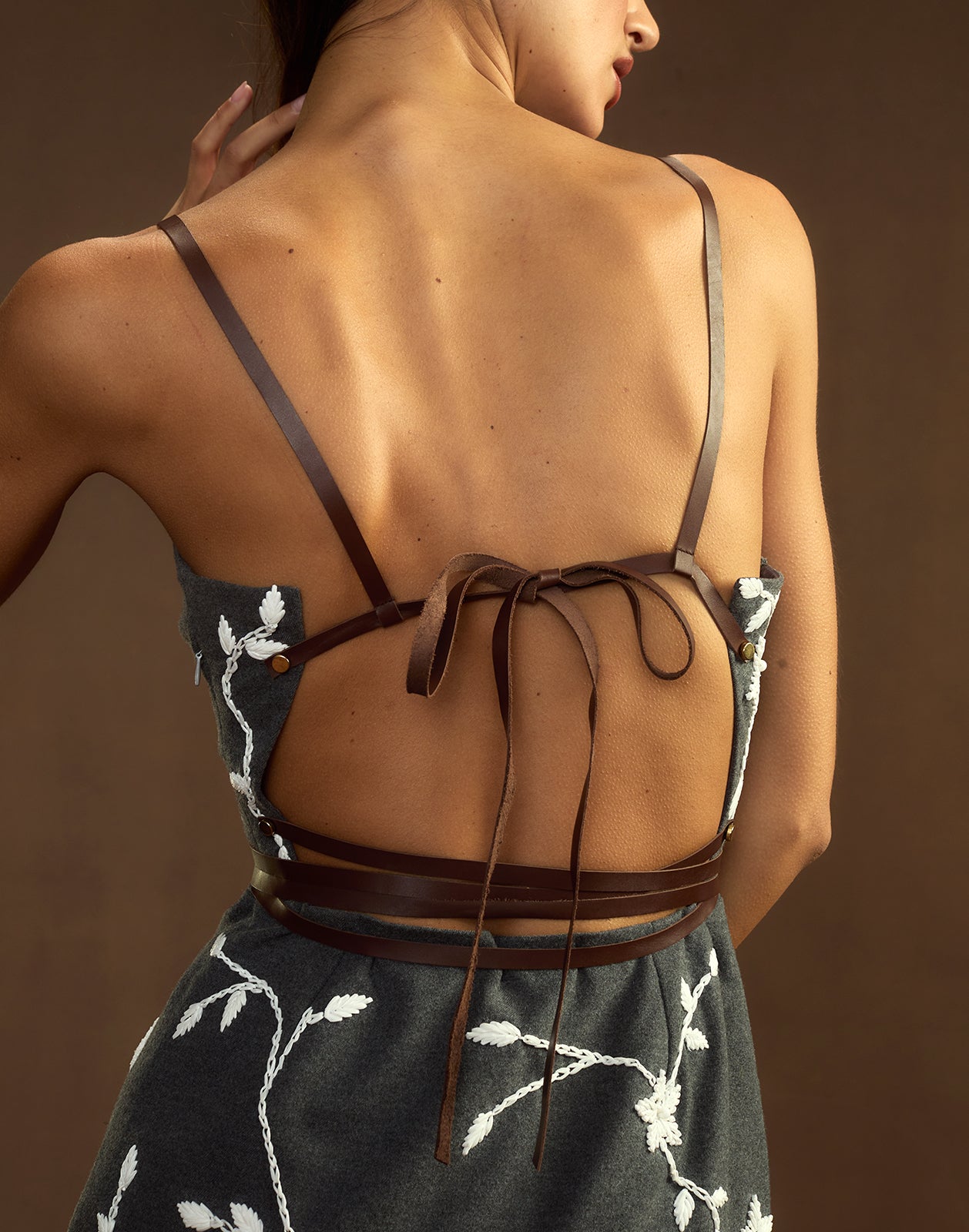 Cynthia Rowley Fleur Embellished Dress