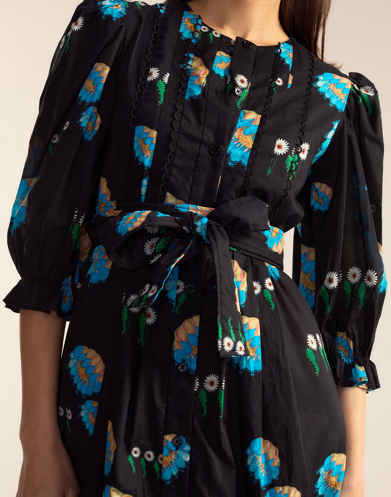 Cynthia Rowley Eve Pintuck Dress