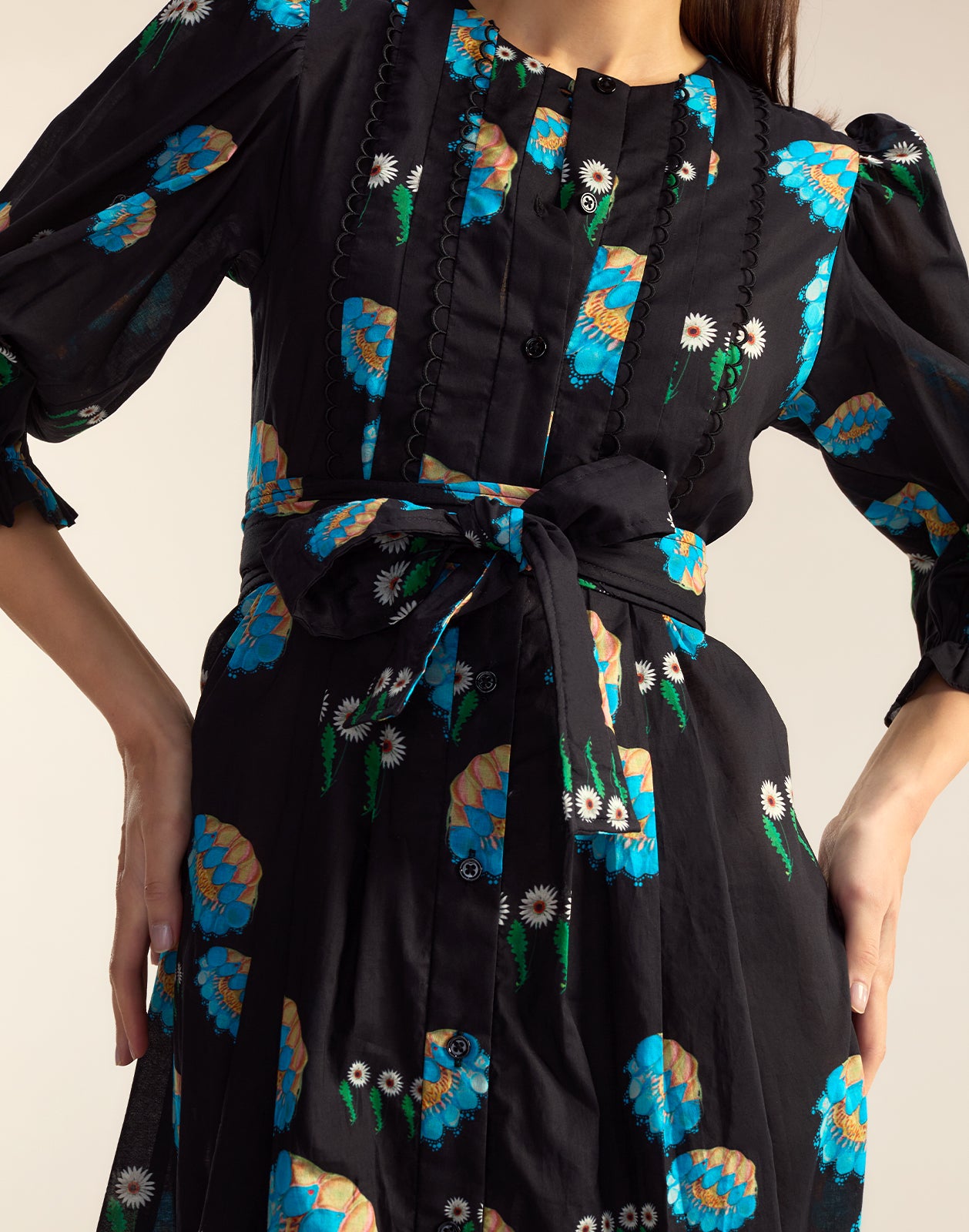 Cynthia Rowley Eve Pintuck Dress