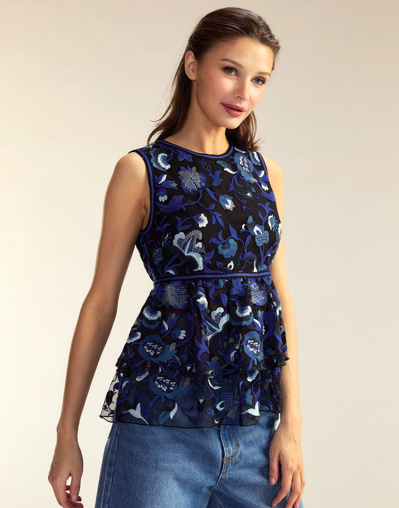 トップス Bibiy CYNTHIA CROPPED BLOUSE 9f40afcab41db0050ece0d21282413