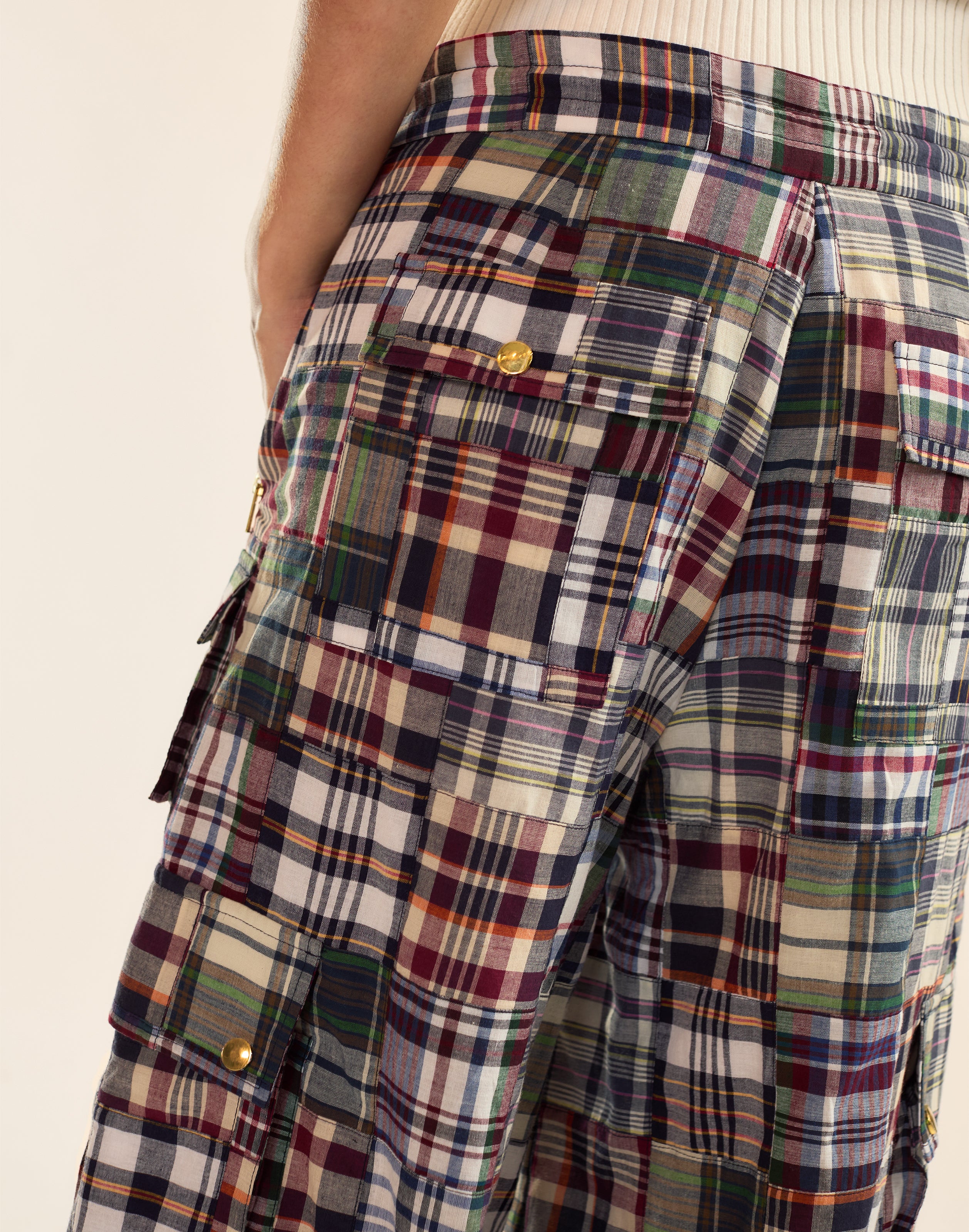 Cynthia Rowley Marisol Madras Cargos