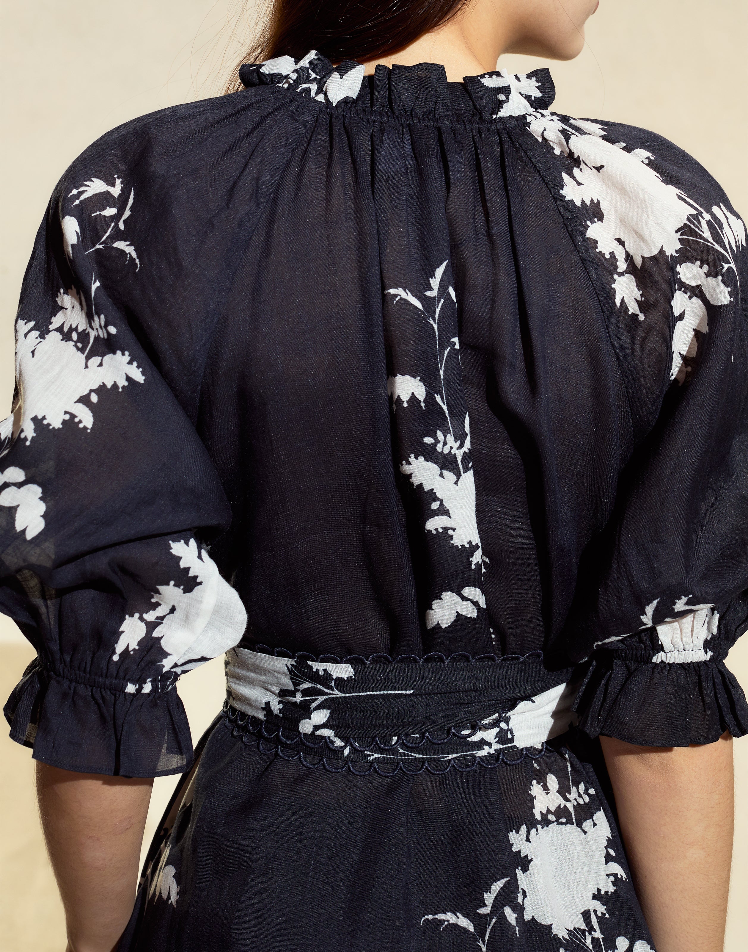 Cynthia Rowley Rosewood Ramie Dress