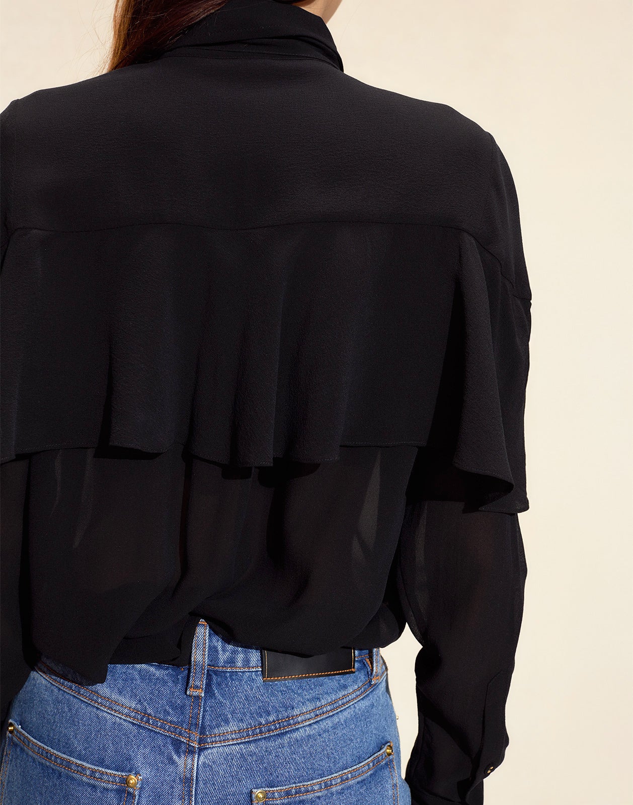 Cynthia Rowley Camille Ruffle Blouse