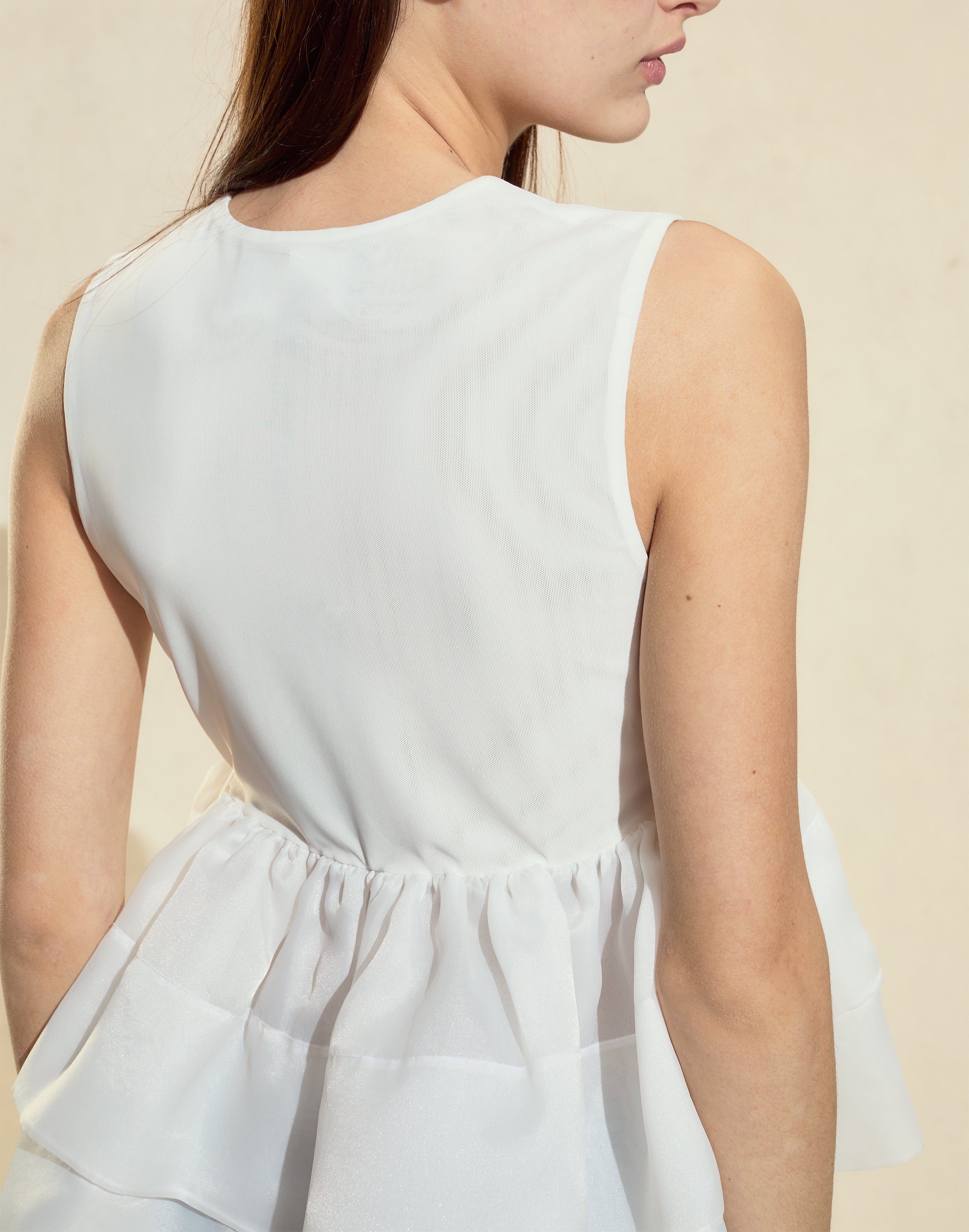 Cynthia Rowley Daphne Organza Top