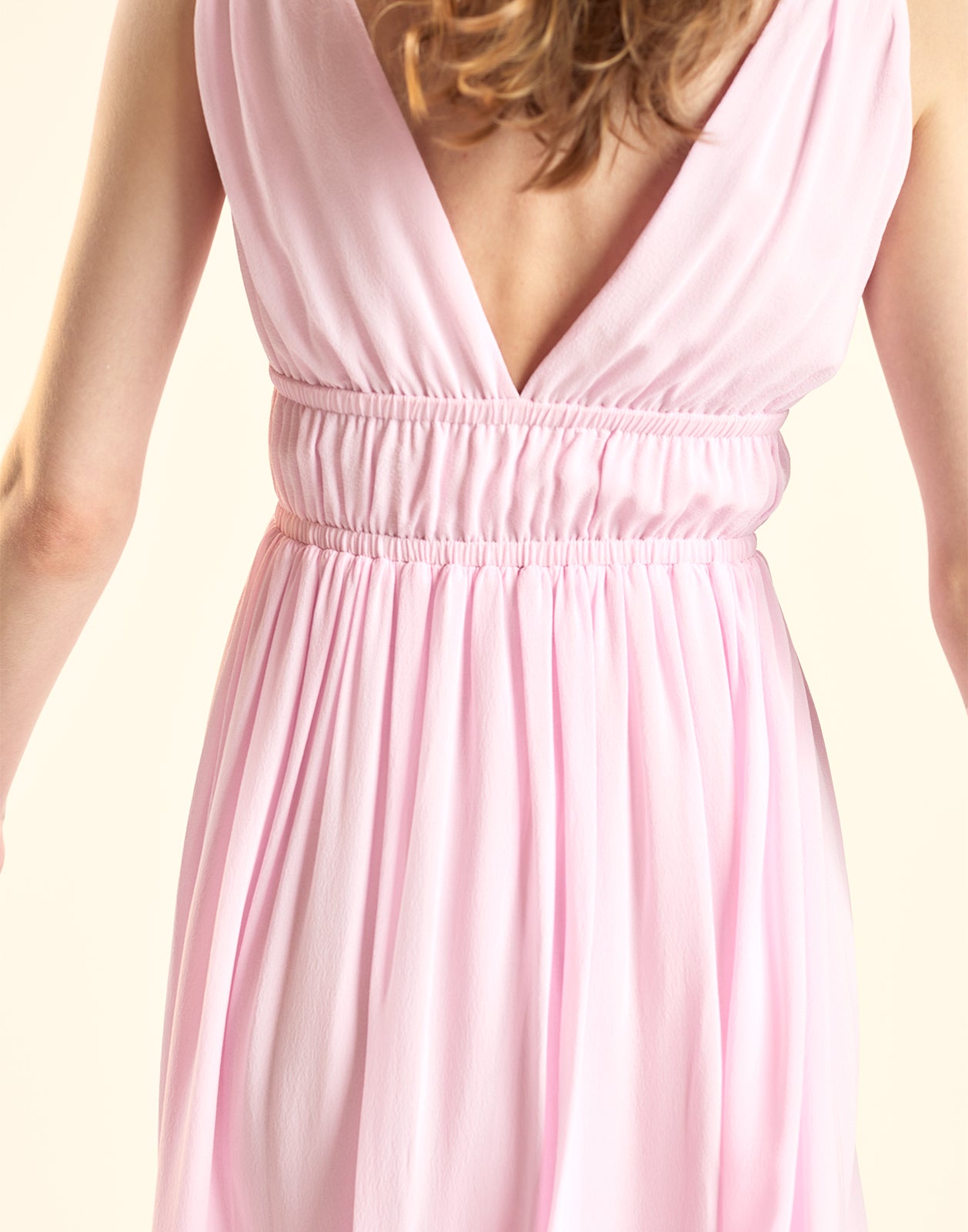 Amelie Silk Midi Dress