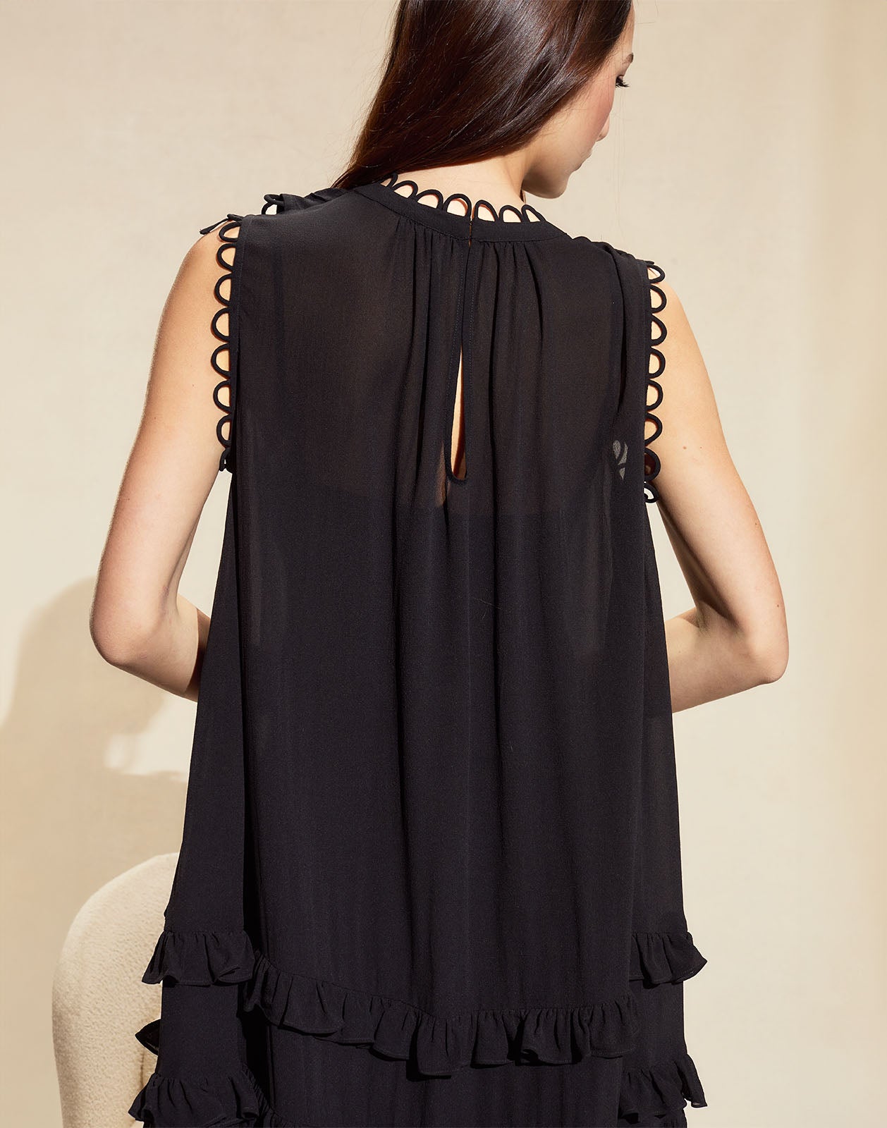 Cynthia Rowley Annabelle Sleeveless Midi Dress