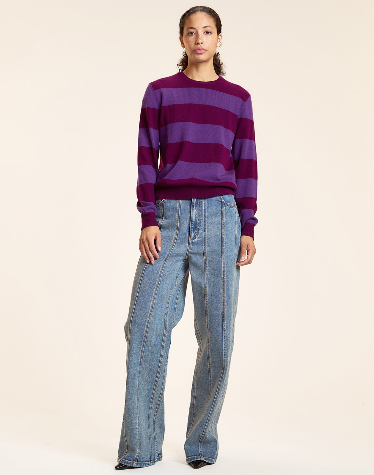 Lucky Stripes Cashmere Sweater