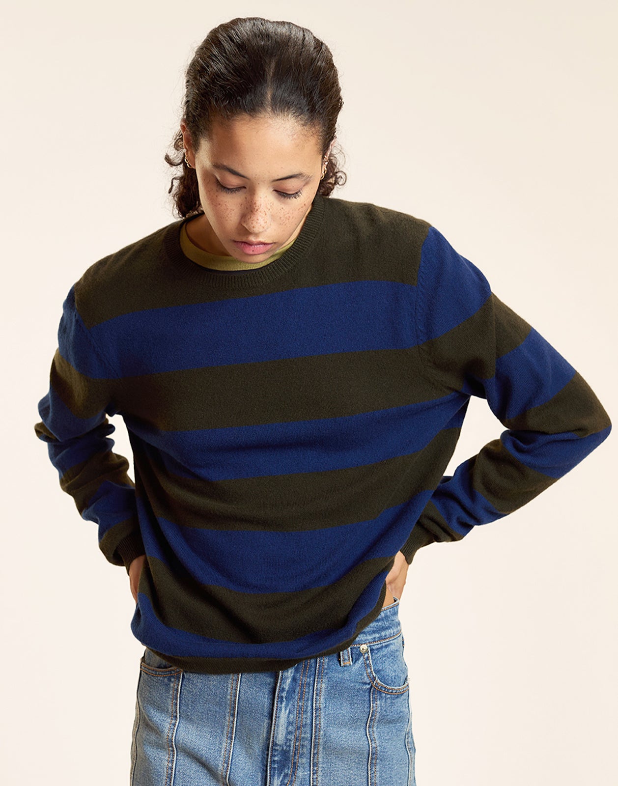 Lucky Stripes Cashmere Sweater