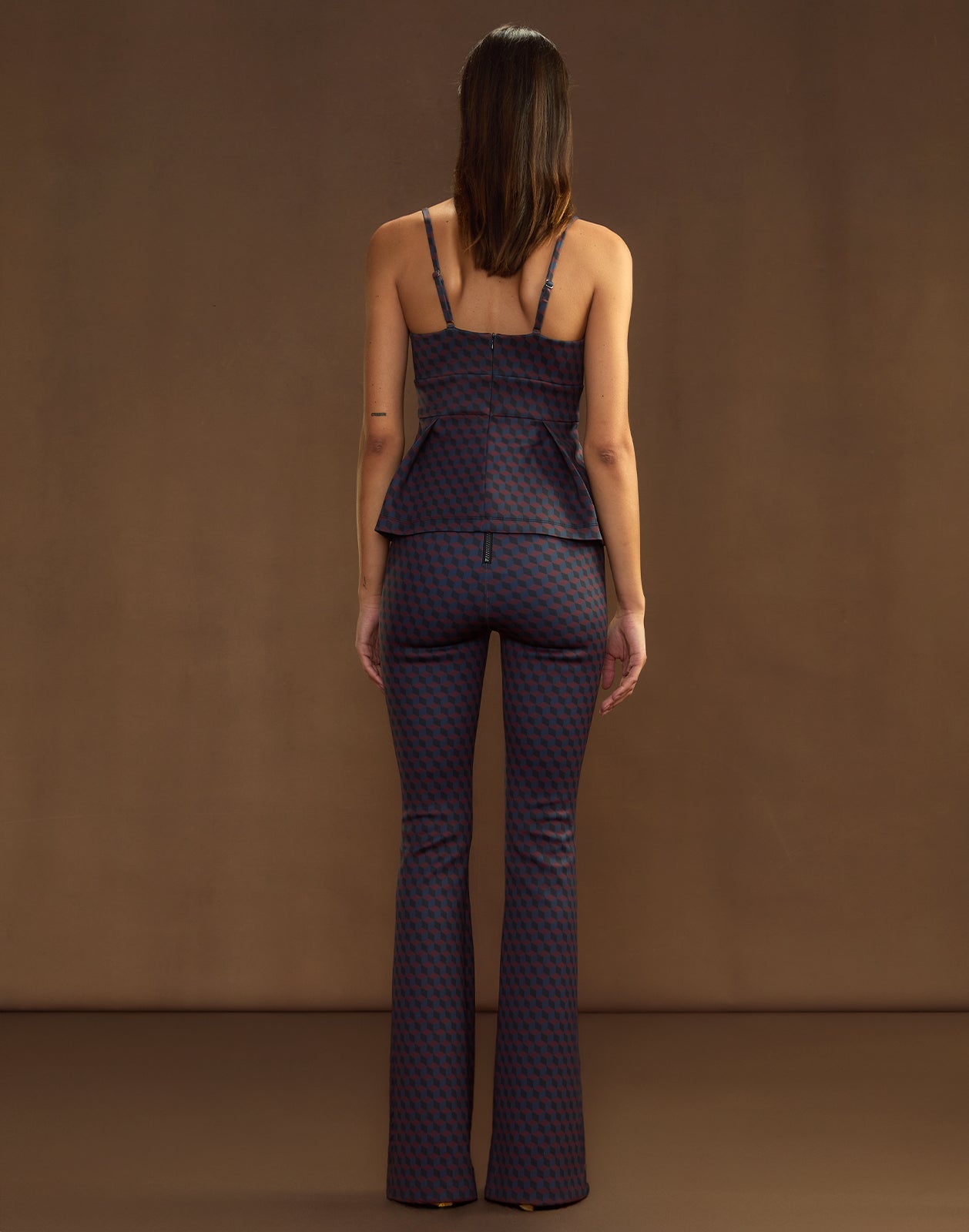 Cynthia Rowley Bonded Fit and Flare Pant