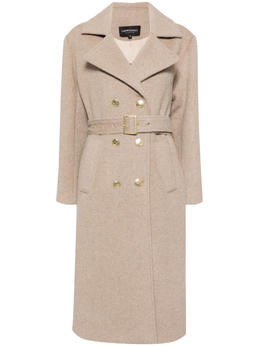 Cynthia Rowley Noa Wool Trench Coat