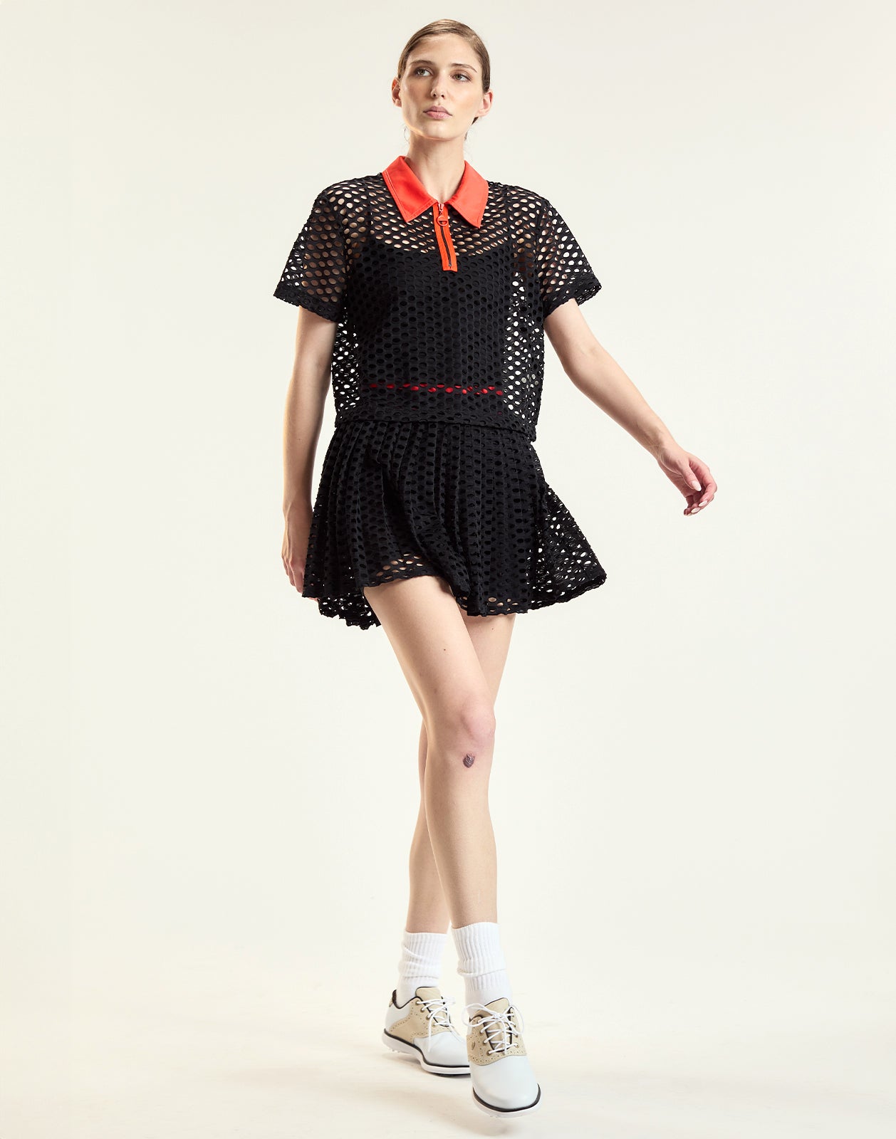CR x Fore All Meadow Mesh Polo
