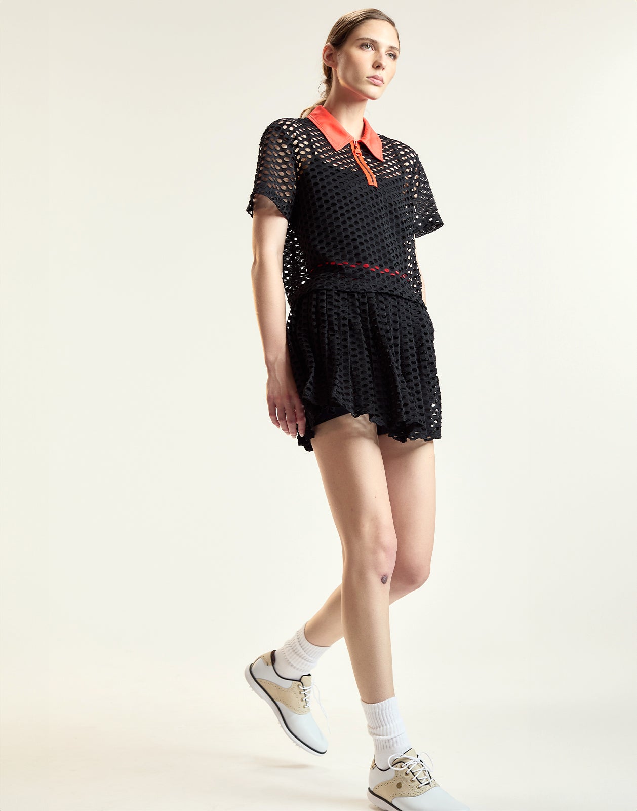 CR x Fore All Meadow Mesh Polo