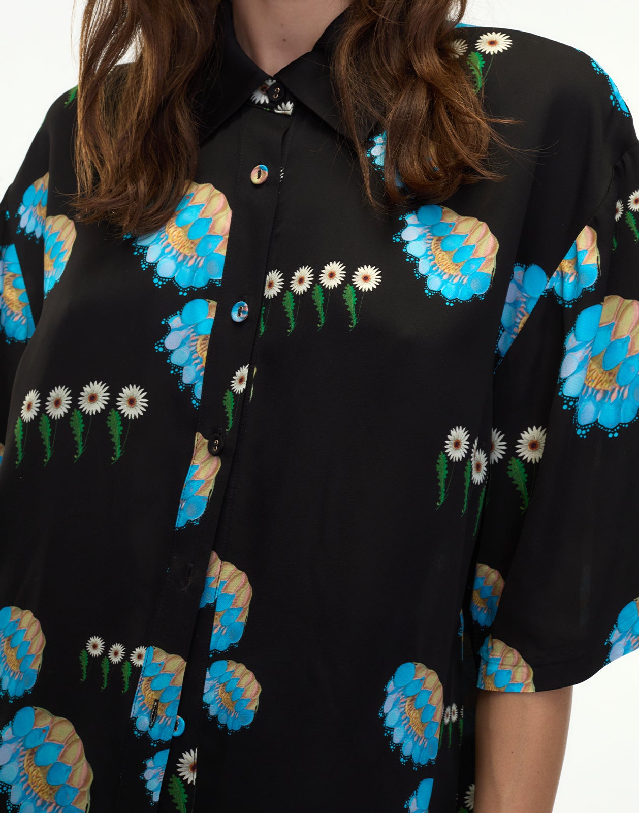 Cynthia Rowley Blake Camp Shirt