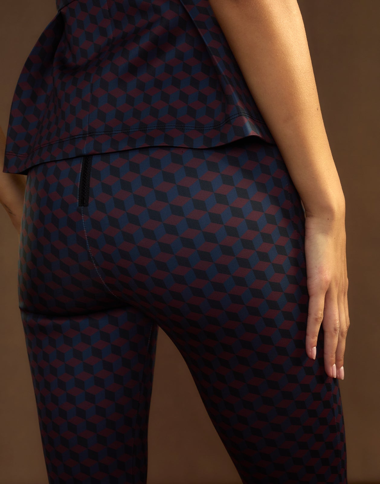 Cynthia Rowley Bonded Fit and Flare Pant