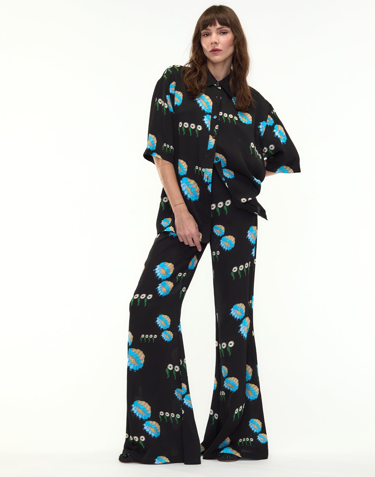 Cynthia Rowley Blake Camp Shirt