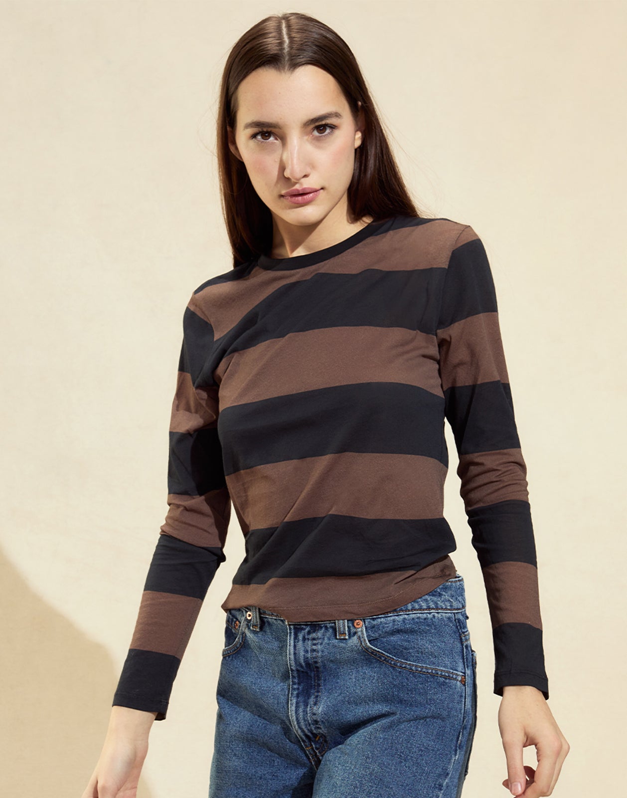 Cynthia Rowley Long Sleeve Everyday Tee