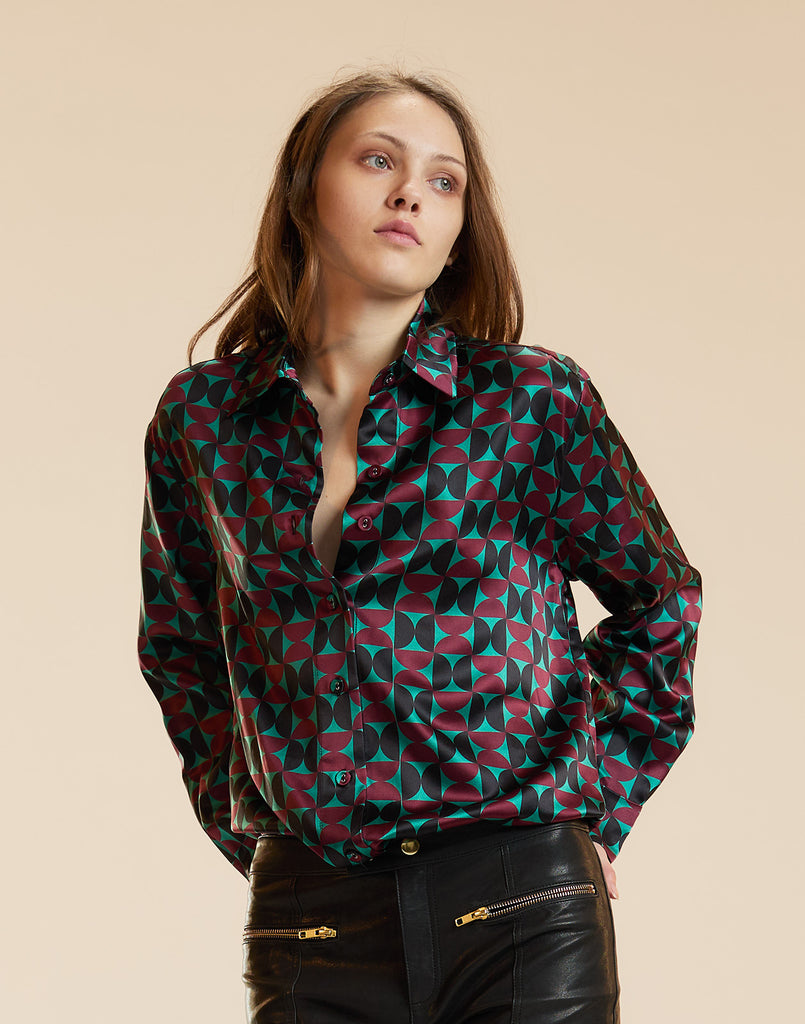 Collectible Silk Shirt – Cynthia Rowley