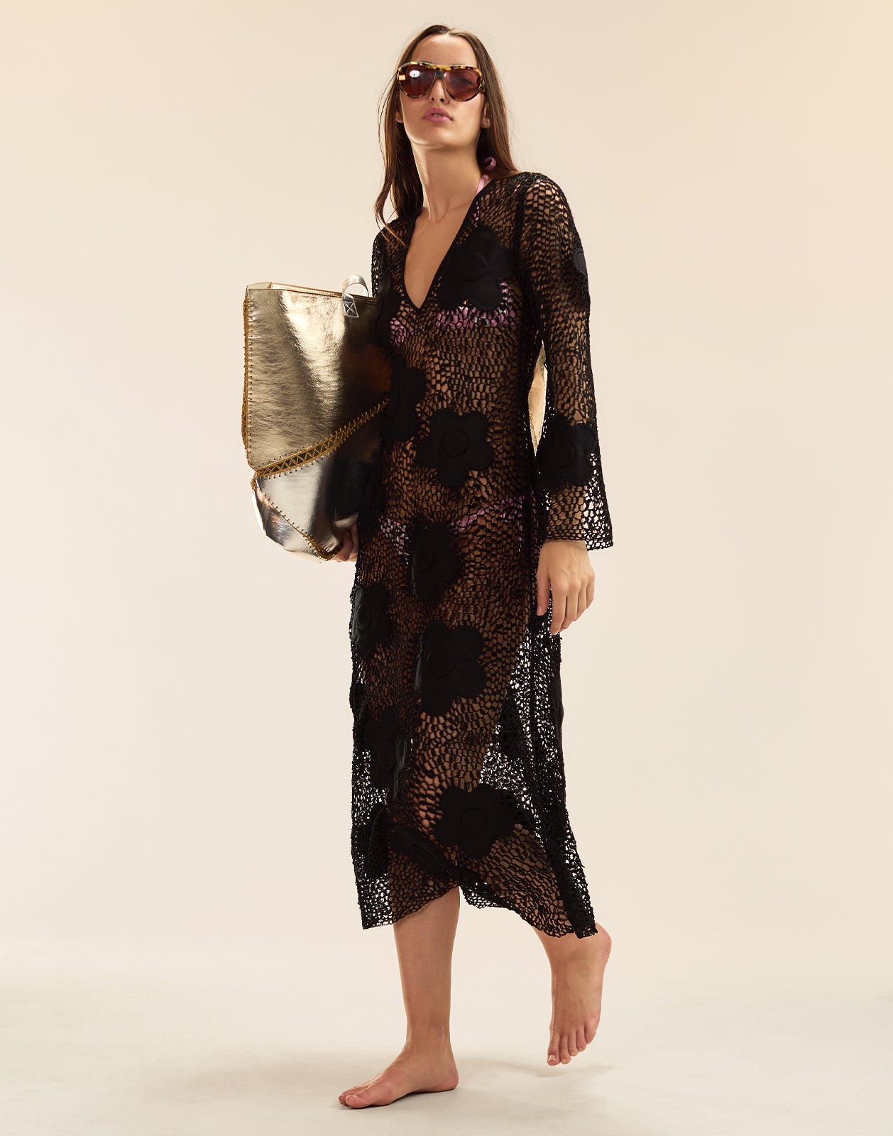 Cynthia Rowley Ibiza Crochet Cover Up