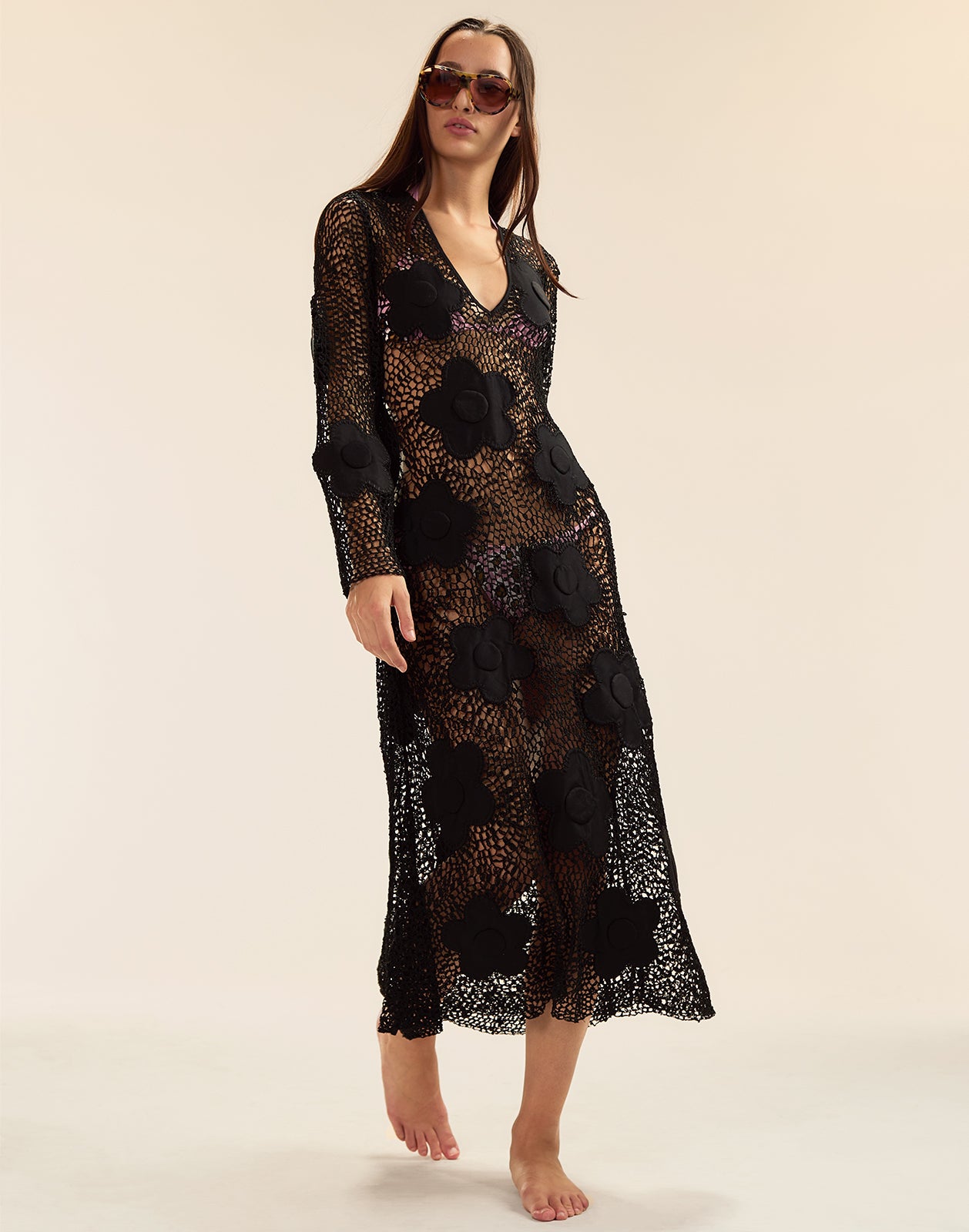 Cynthia Rowley Ibiza Crochet Cover Up