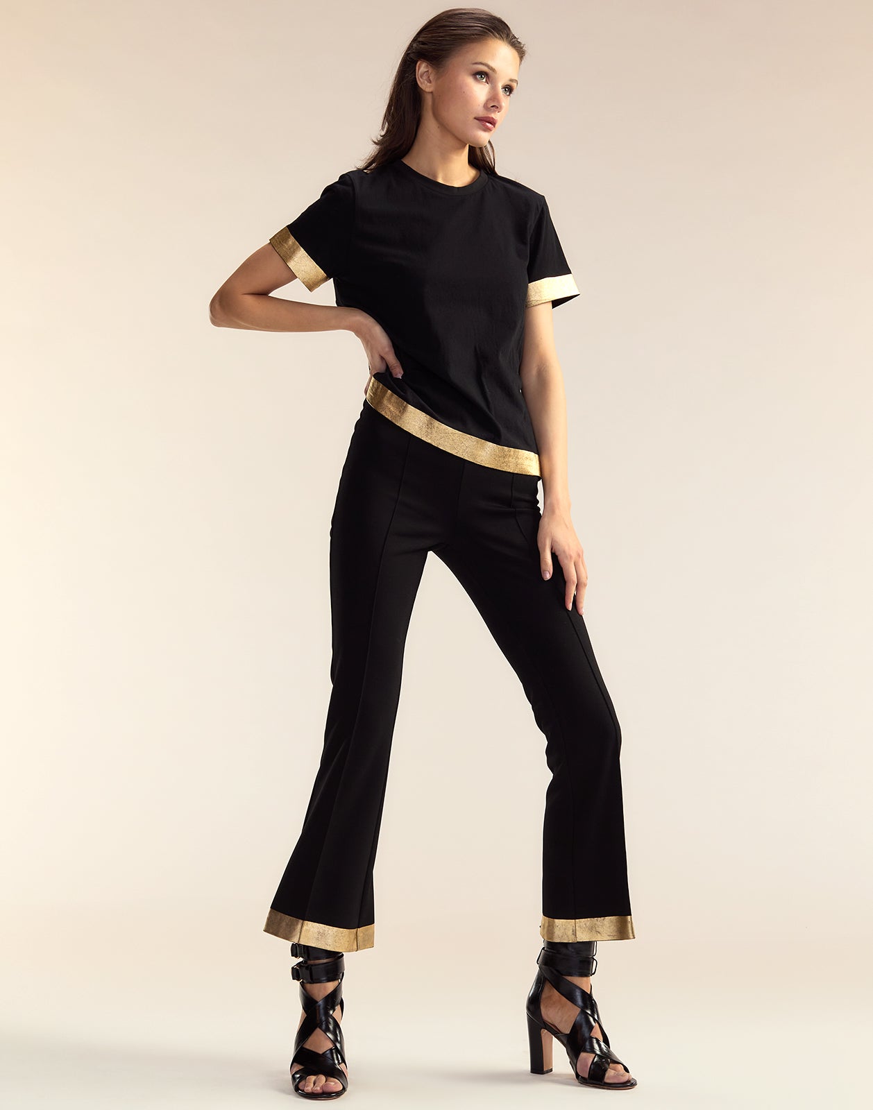 Cynthia Rowley Athena Cropped Pants