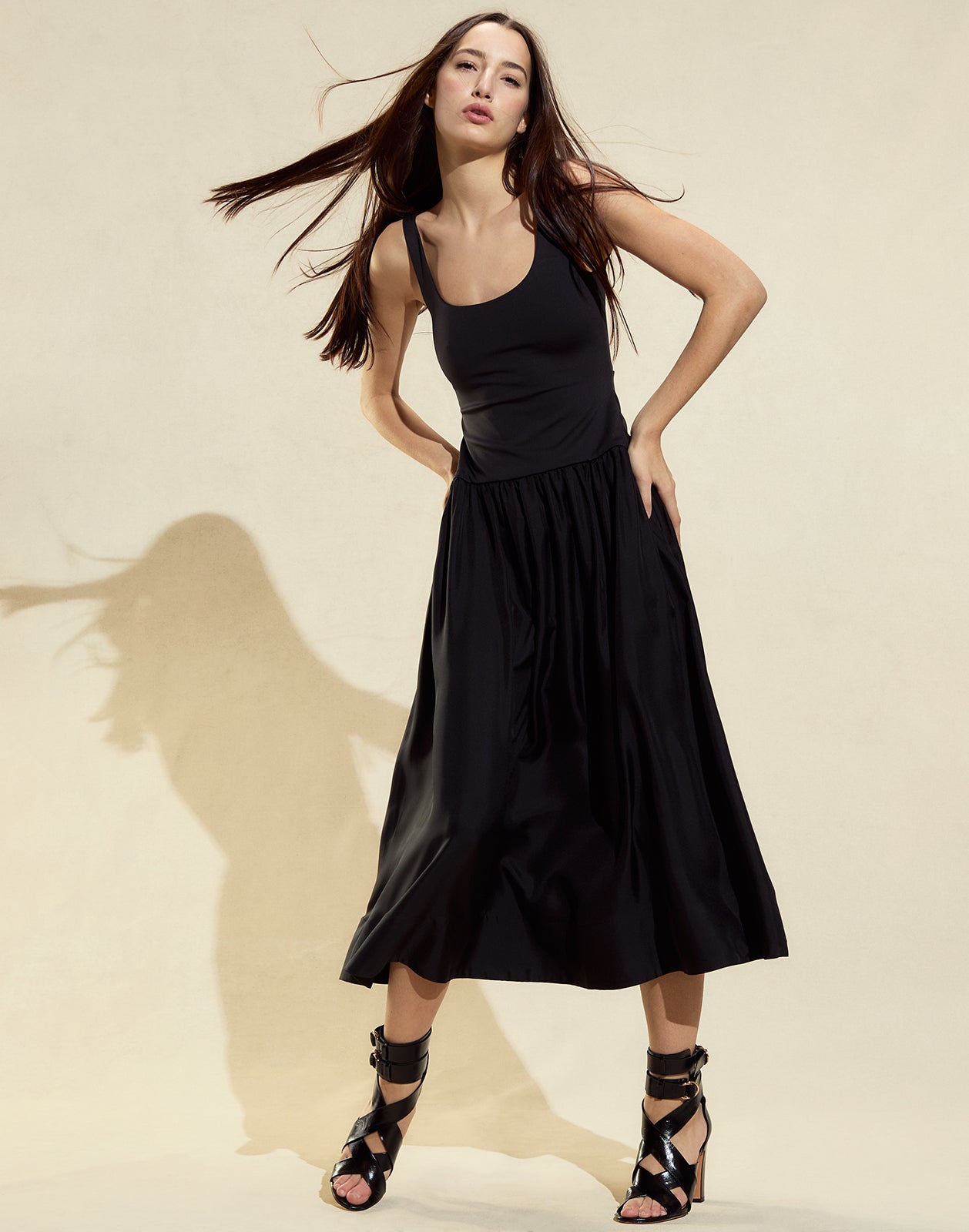 Cynthia Rowley Eloise Drop Waist Dress