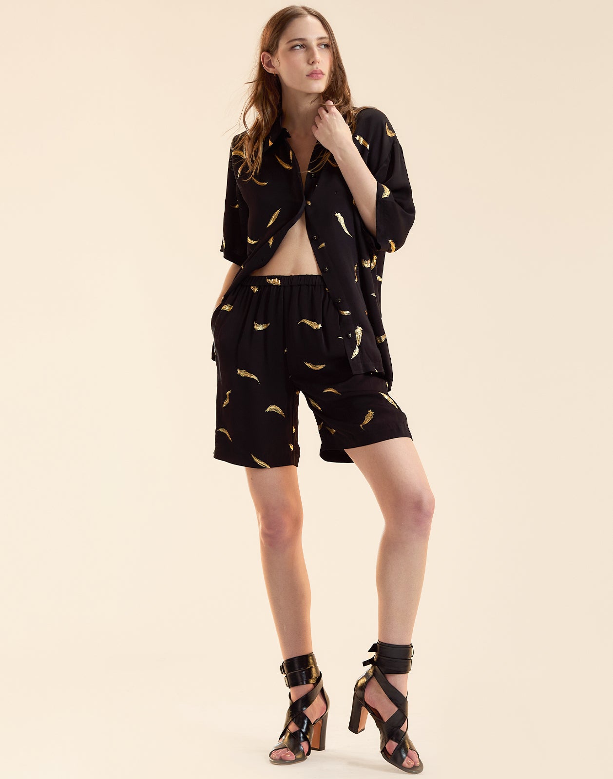 Cynthia Rowley Light as a Feather Camp Shirt