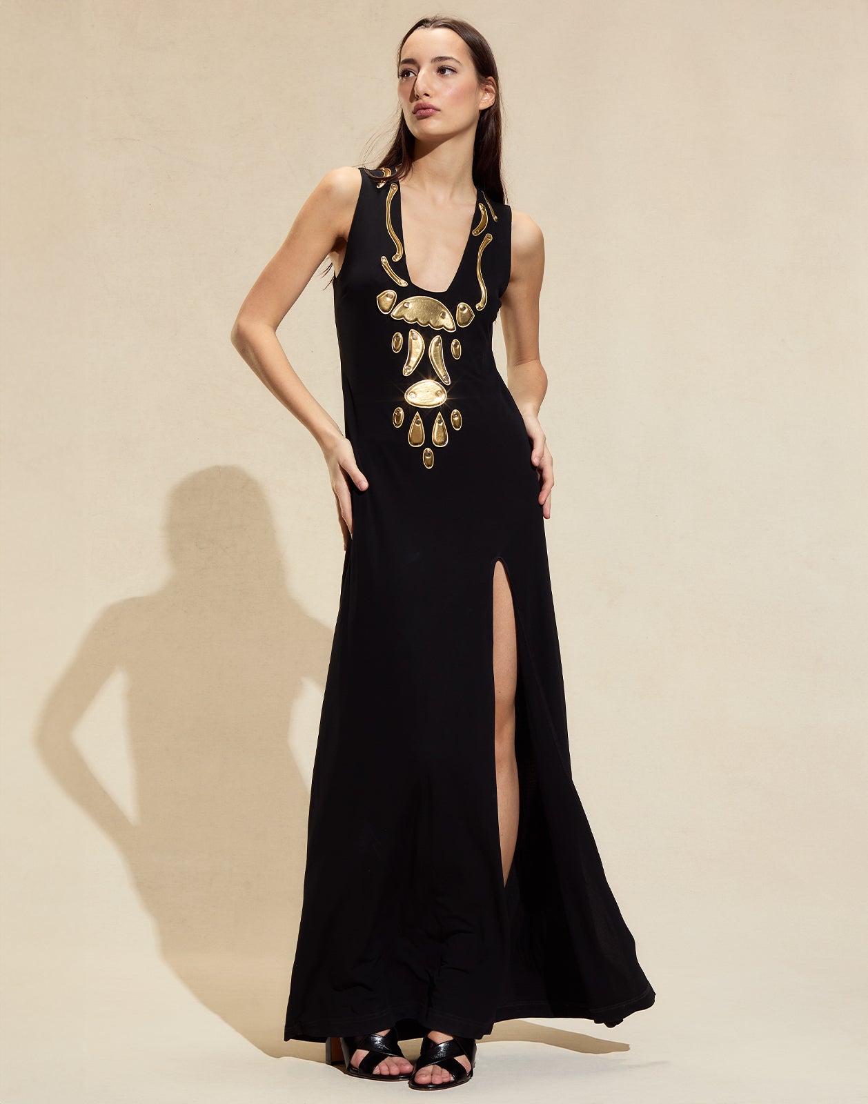 Cynthia Rowley Calypso Square Neck Dress