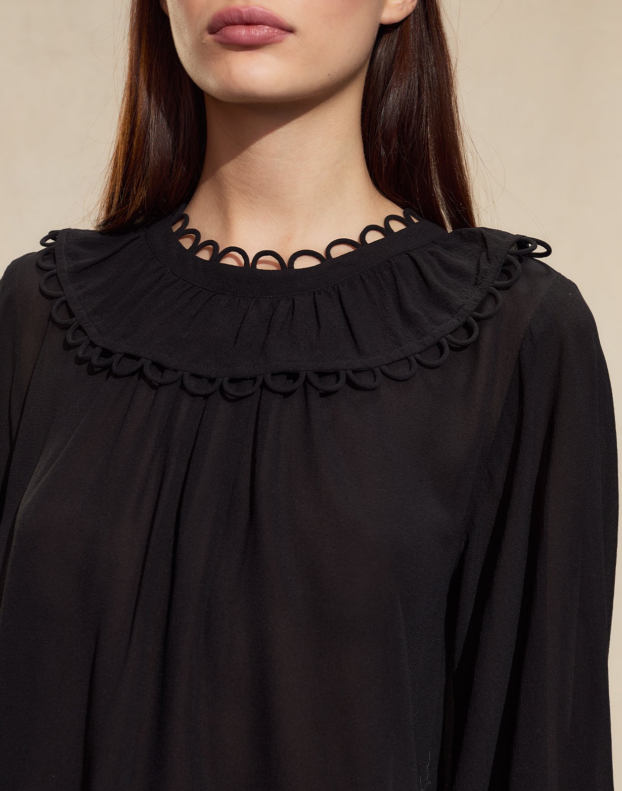 Cynthia Rowley Annabelle Long Sleeve Blouse