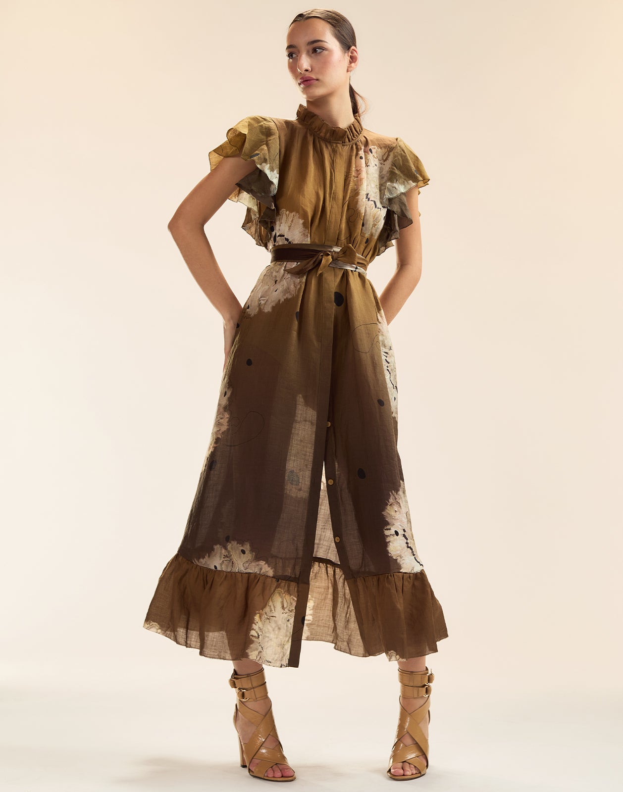 Cynthia Rowley Umbria Ramie Kaftan