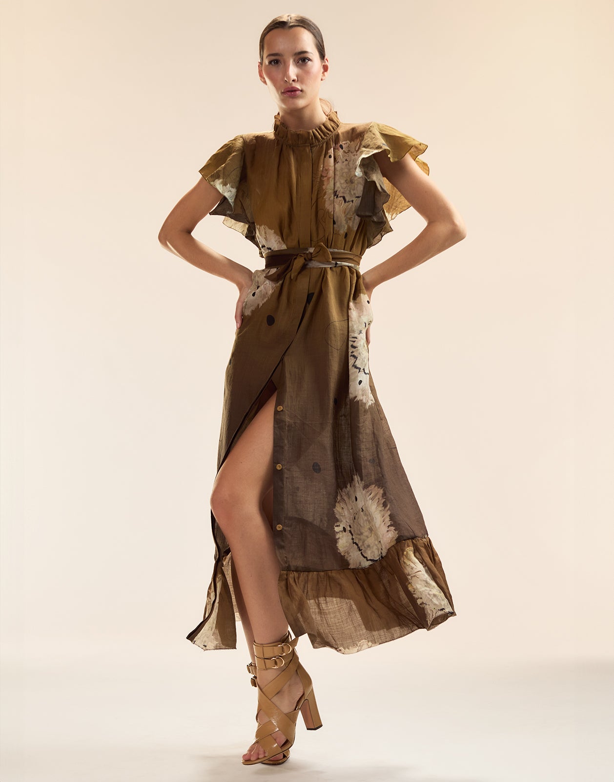 Cynthia Rowley Umbria Ramie Kaftan