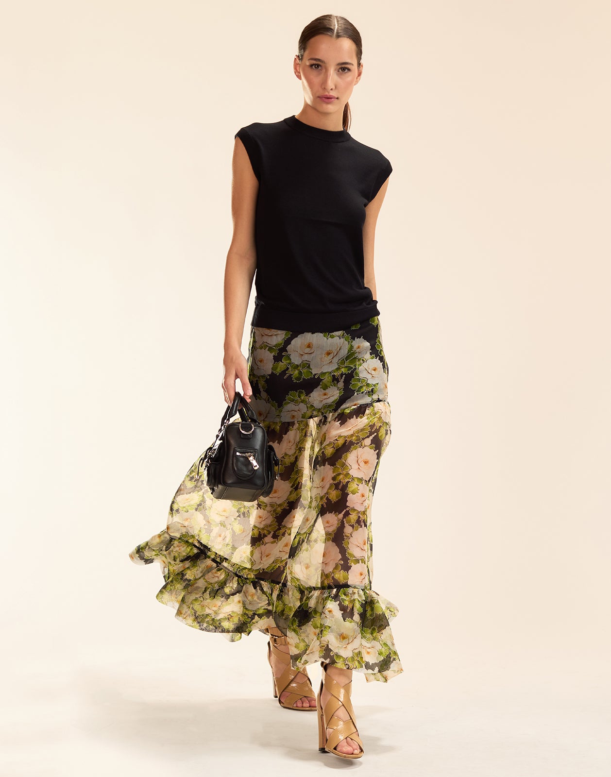 Cynthia Rowley Cornelia Silk Skirt