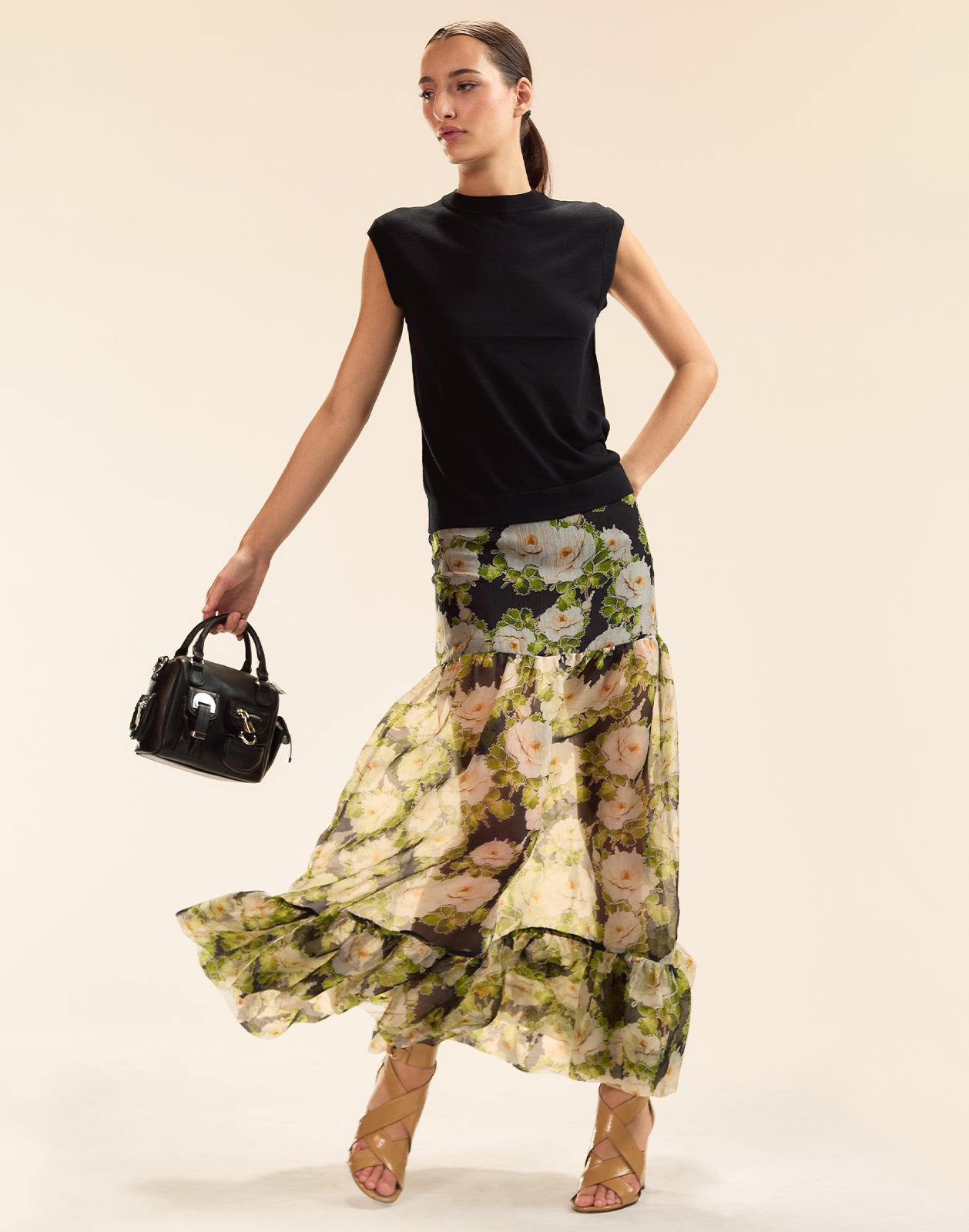 Cynthia Rowley Cornelia Silk Skirt