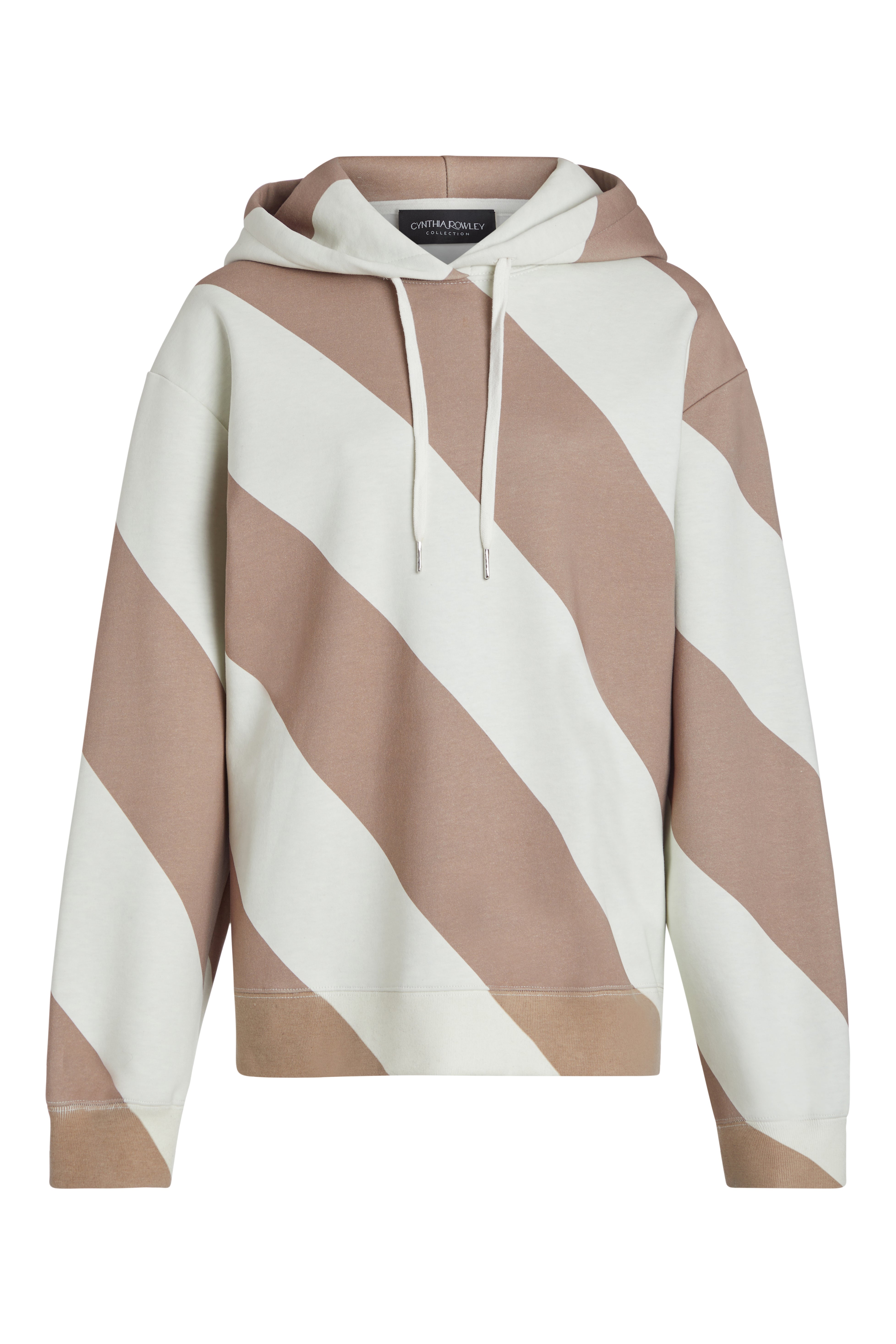 Cynthia Rowley Drew Striped Hoodie