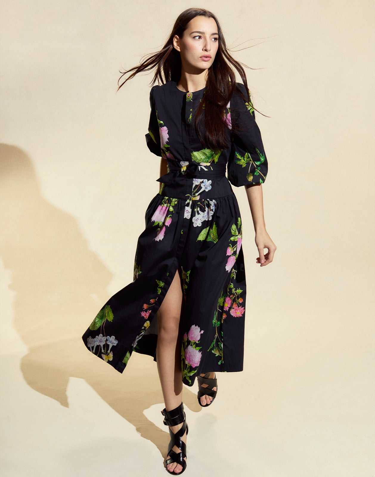 Cynthia Rowley Evermore Cotton Sateen Shirt Dress
