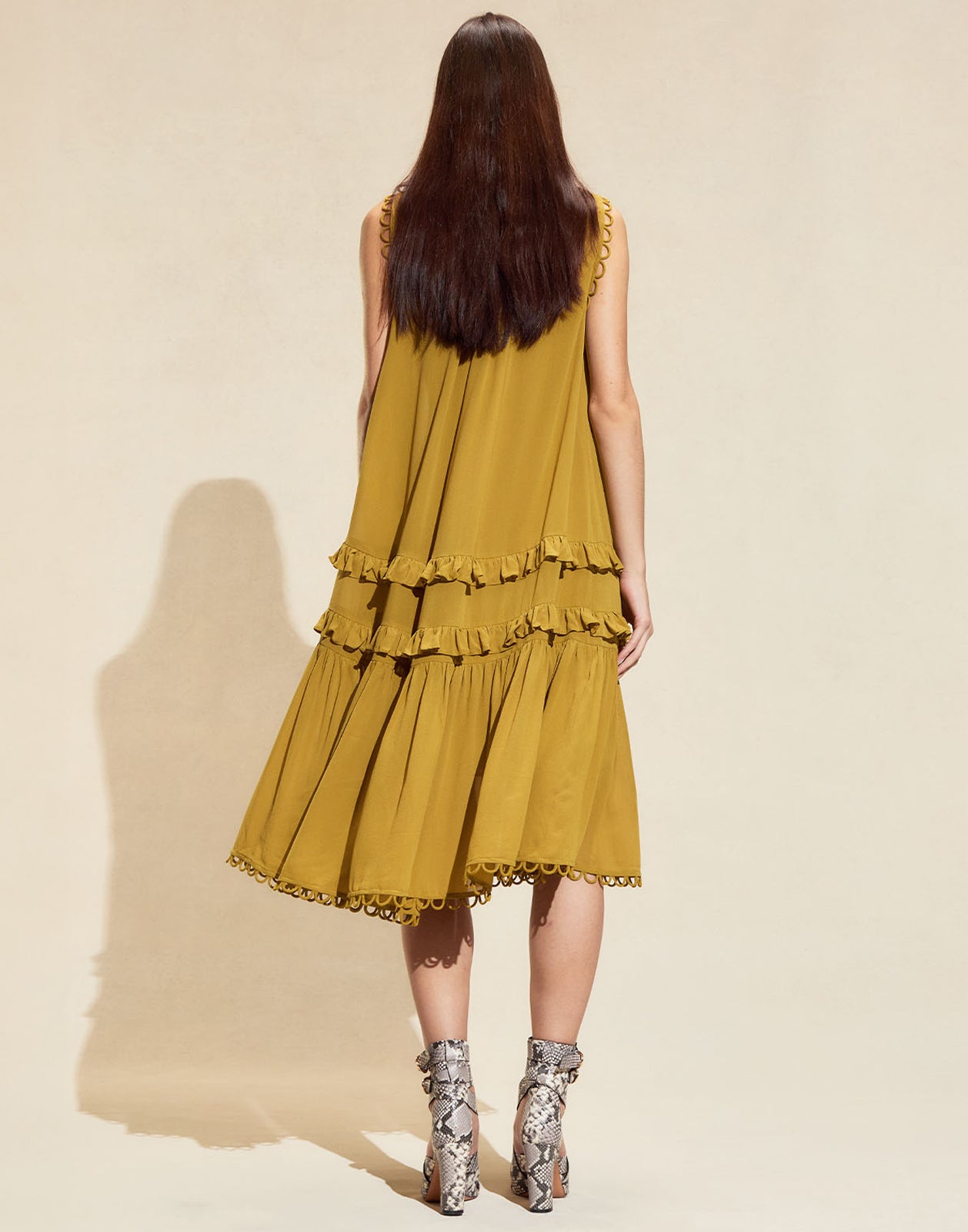 Cynthia Rowley Annabelle Sleeveless Midi Dress