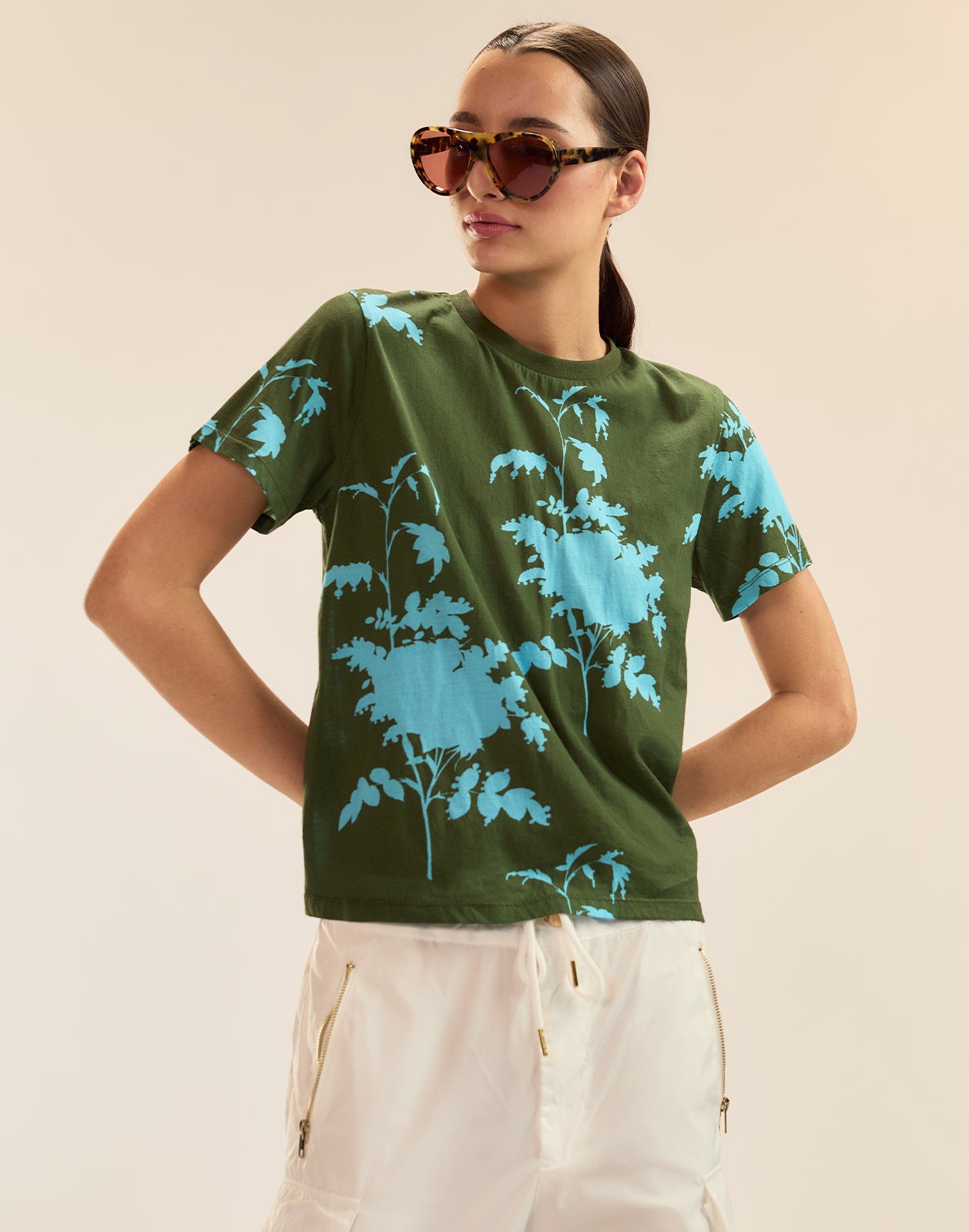Cynthia Rowley Everyday Cotton Tee