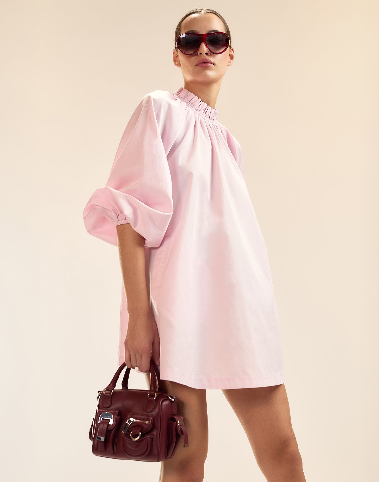 Cynthia Rowley Macaron Mini Shift Dress