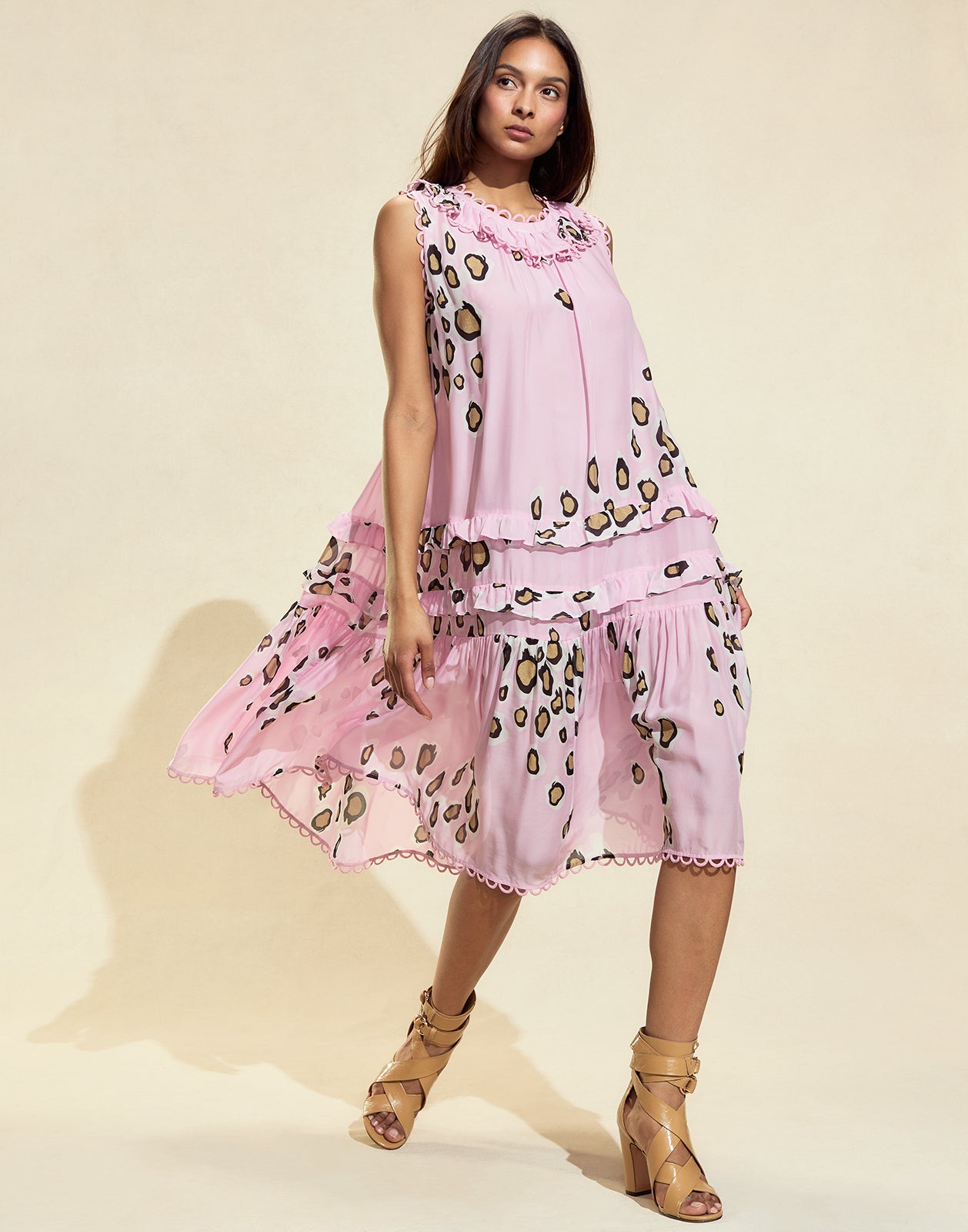 Cynthia Rowley Amalfi Sleeveless Midi Dress