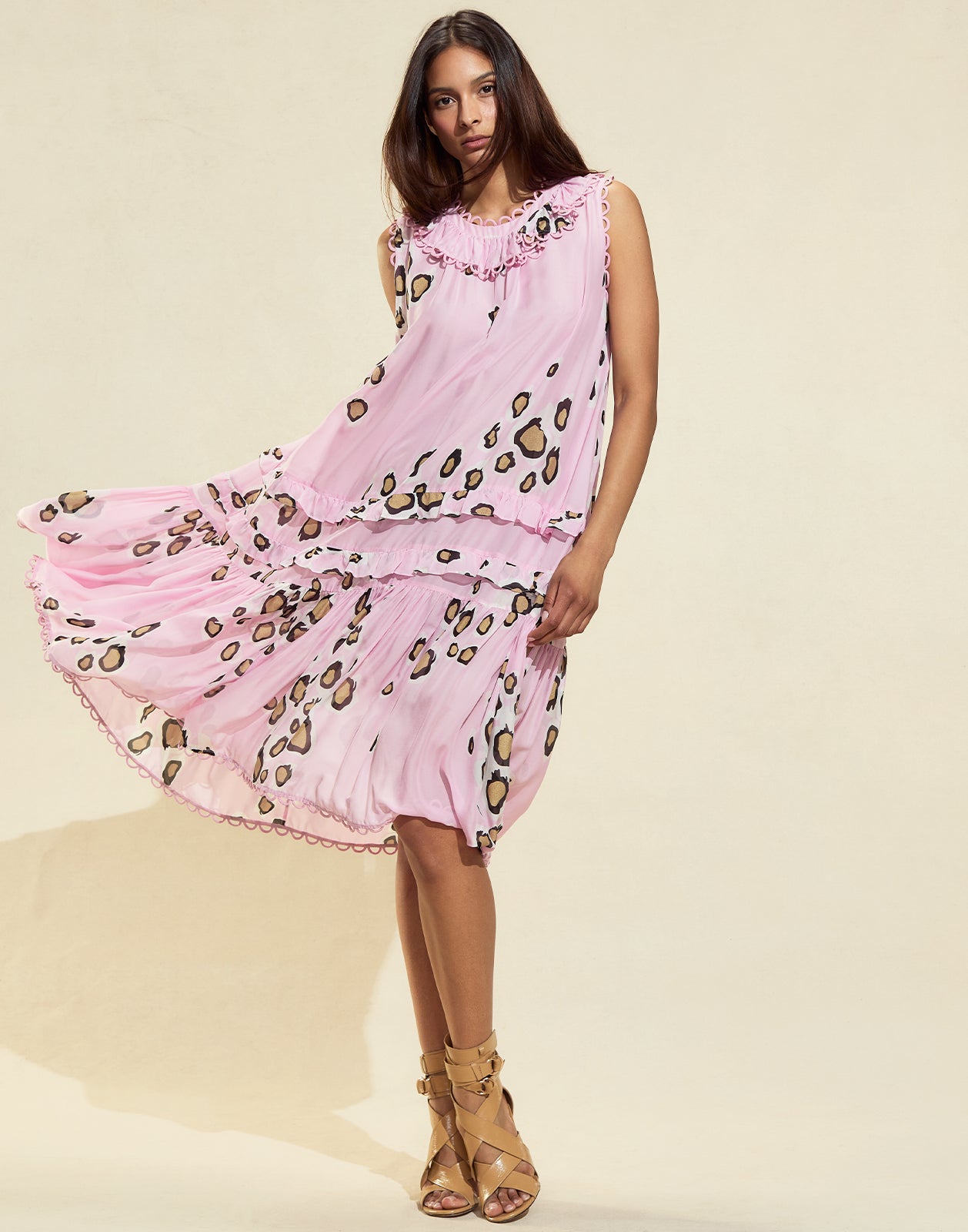 Cynthia Rowley Amalfi Sleeveless Midi Dress