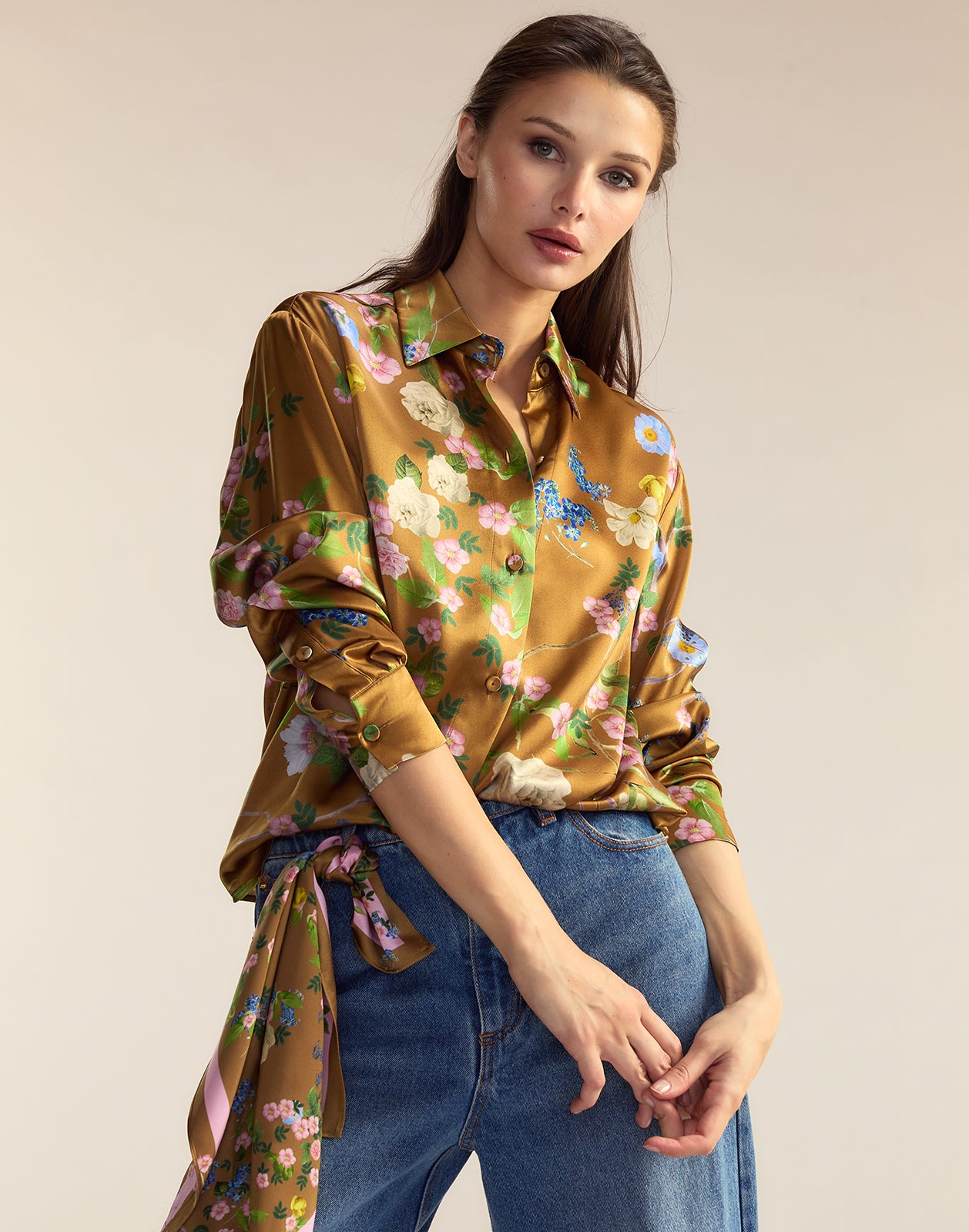 Cynthia Rowley Collectible Silk Shirt