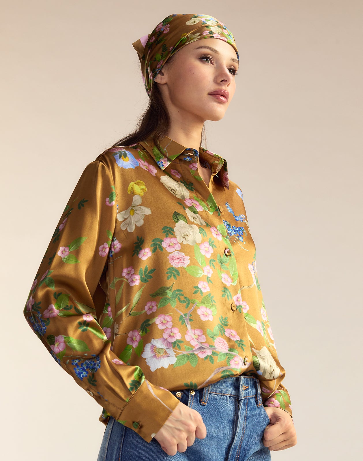 Cynthia Rowley Collectible Silk Shirt
