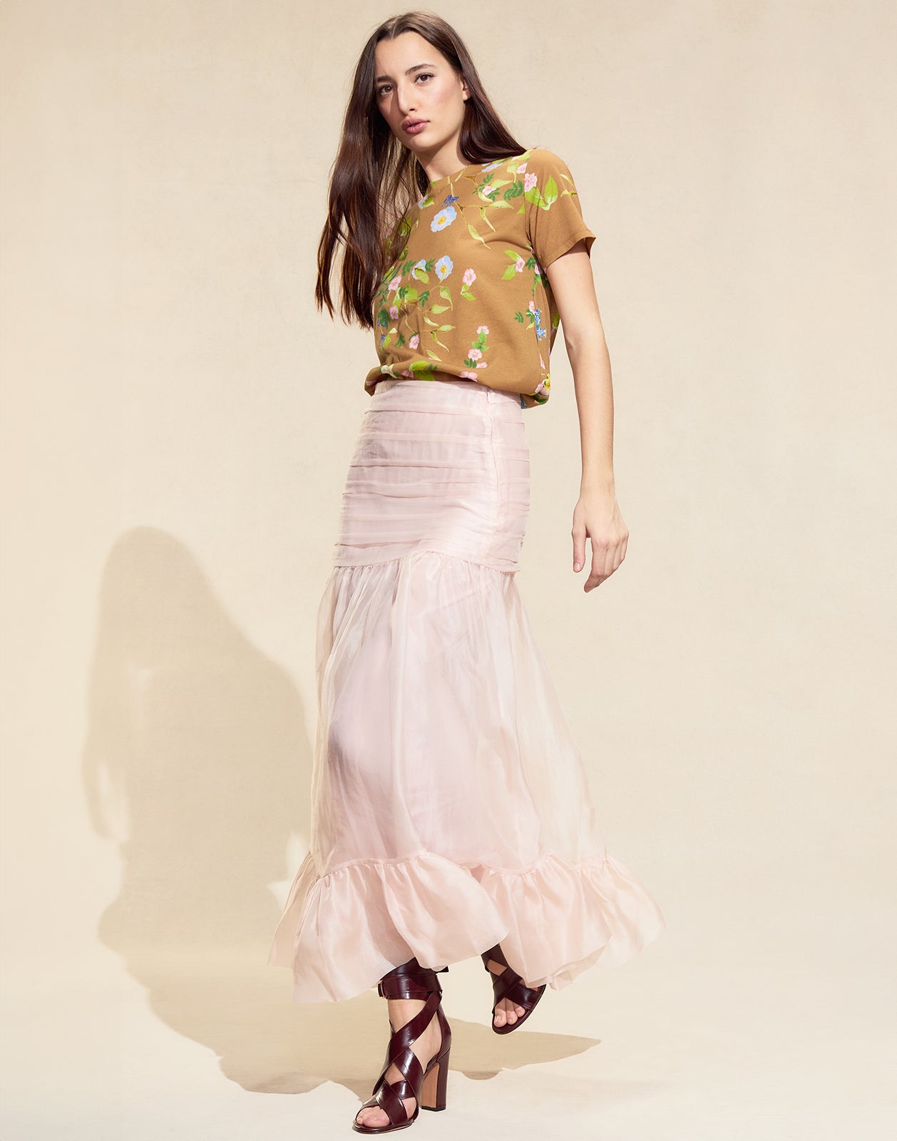 Cynthia Rowley Serafina Silk Skirt