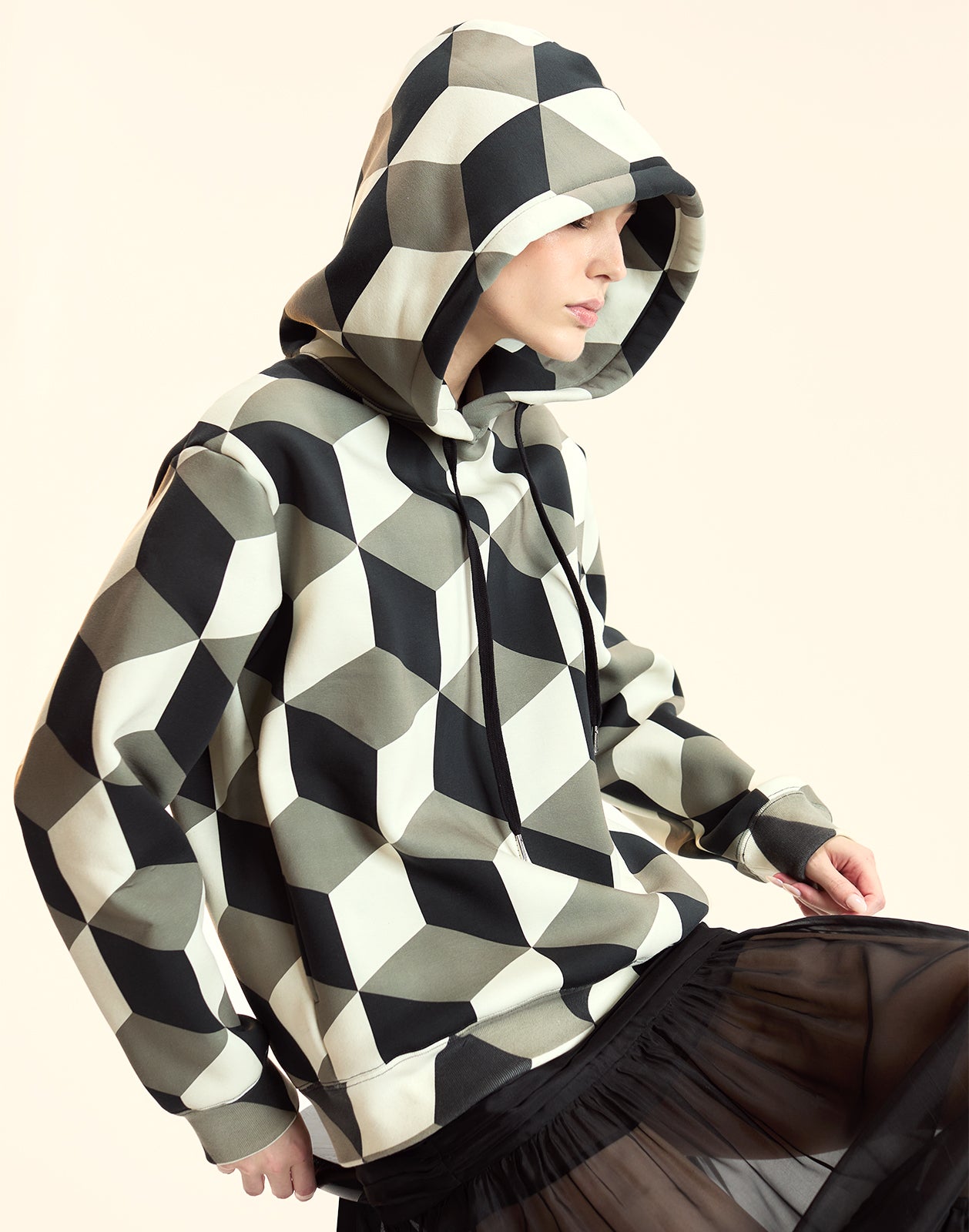 Cynthia Rowley The Illusion Hoodie