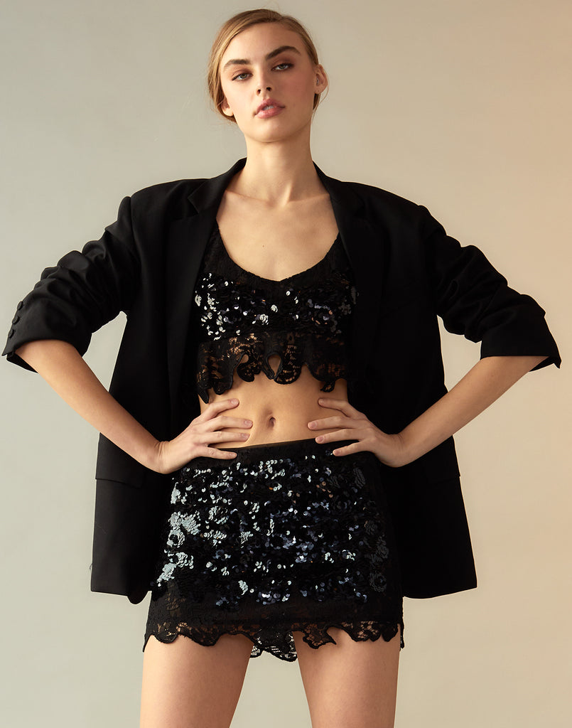 The Cosmo Sequin Top