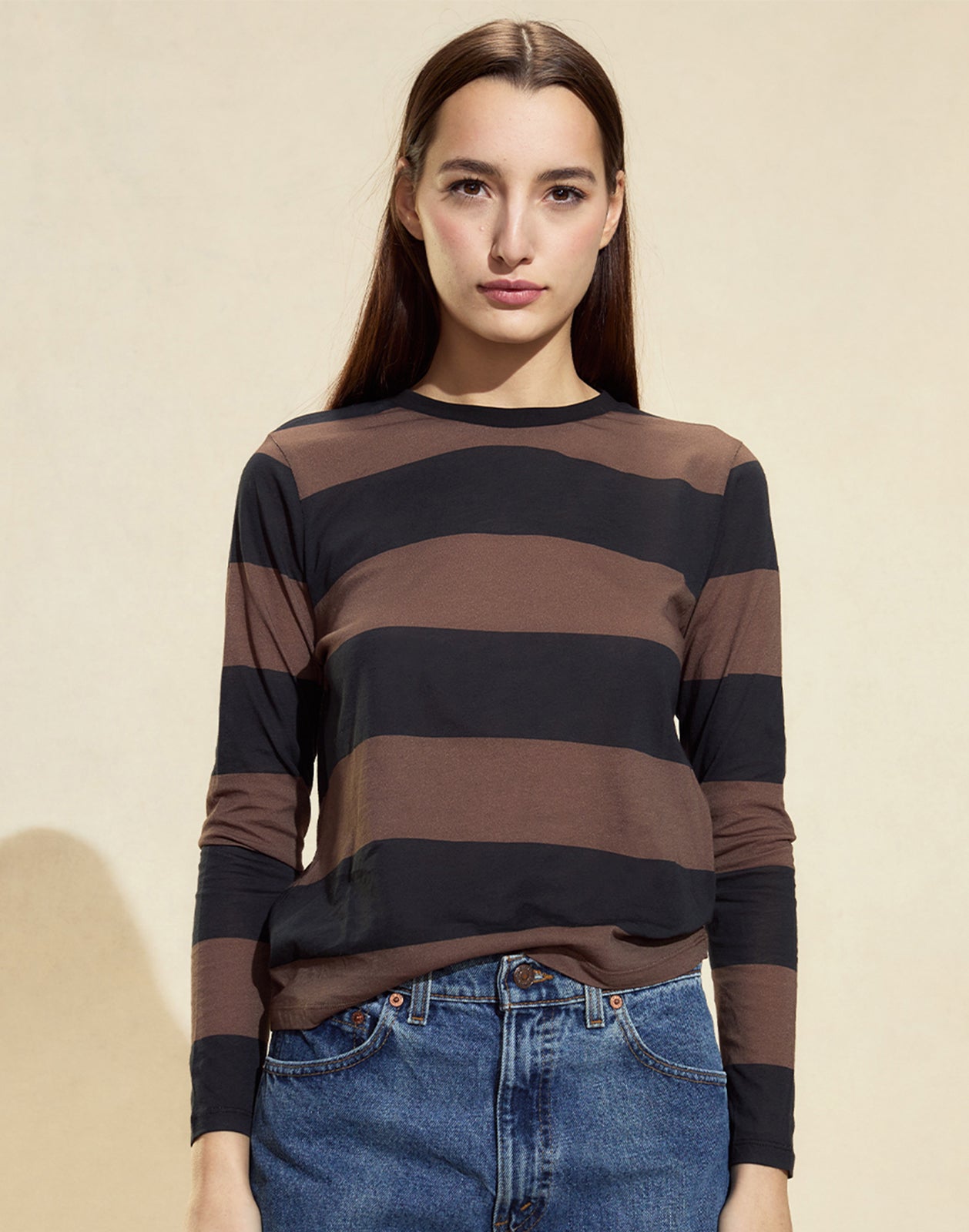 Cynthia Rowley Long Sleeve Everyday Tee