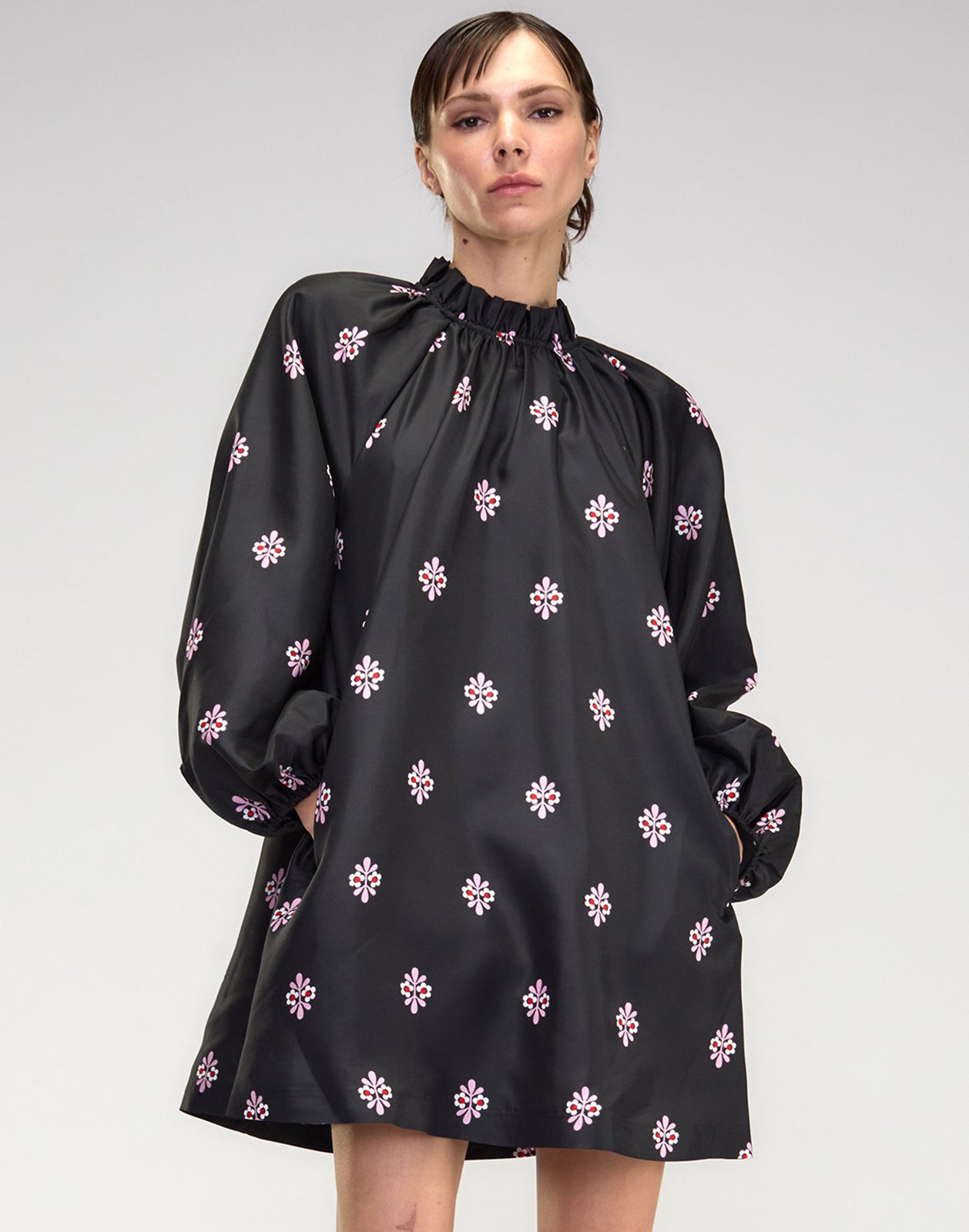 Second Nature Silk Taffeta Dress