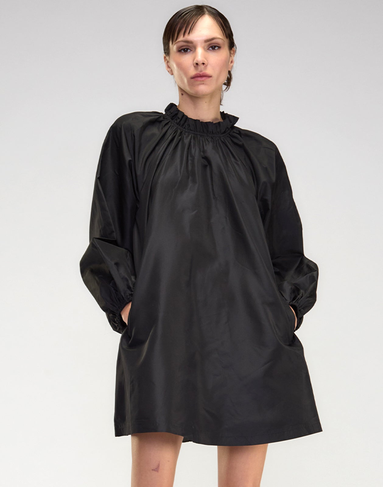 Second Nature Silk Taffeta Dress