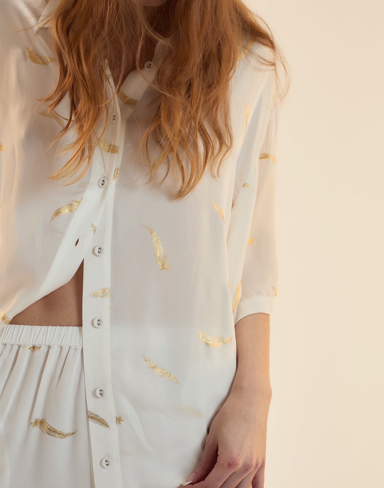 Cynthia Rowley Light as a Feather Camp Shirt